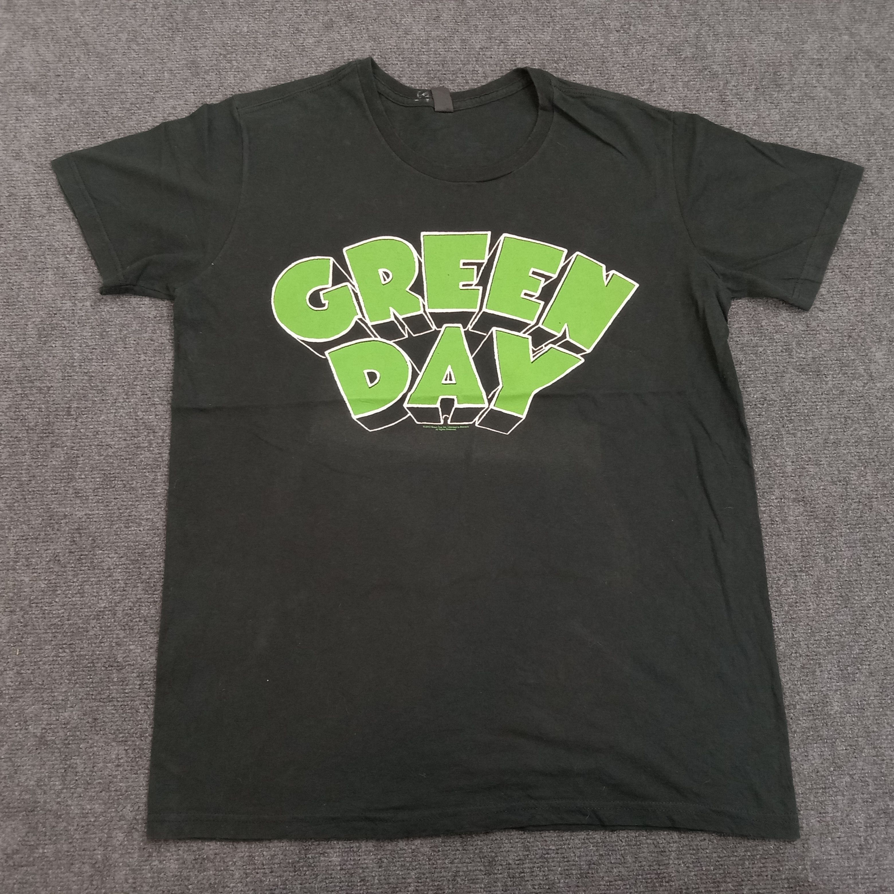 Green Day American Rock Band Tour T-Shirt
