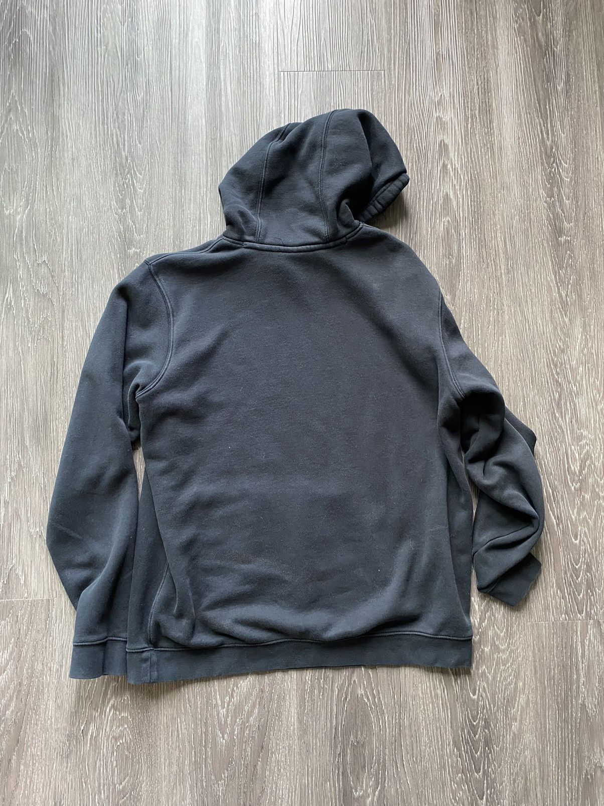 Nike Rare Vintage Vintage Black Nike Hoodie Swoosh on Right Side Grailed