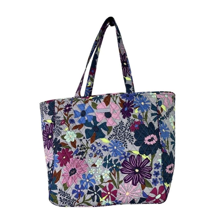 Other Vera Bradley Large Glenna Tote Bag Handbag Purse Bengal Lily ...