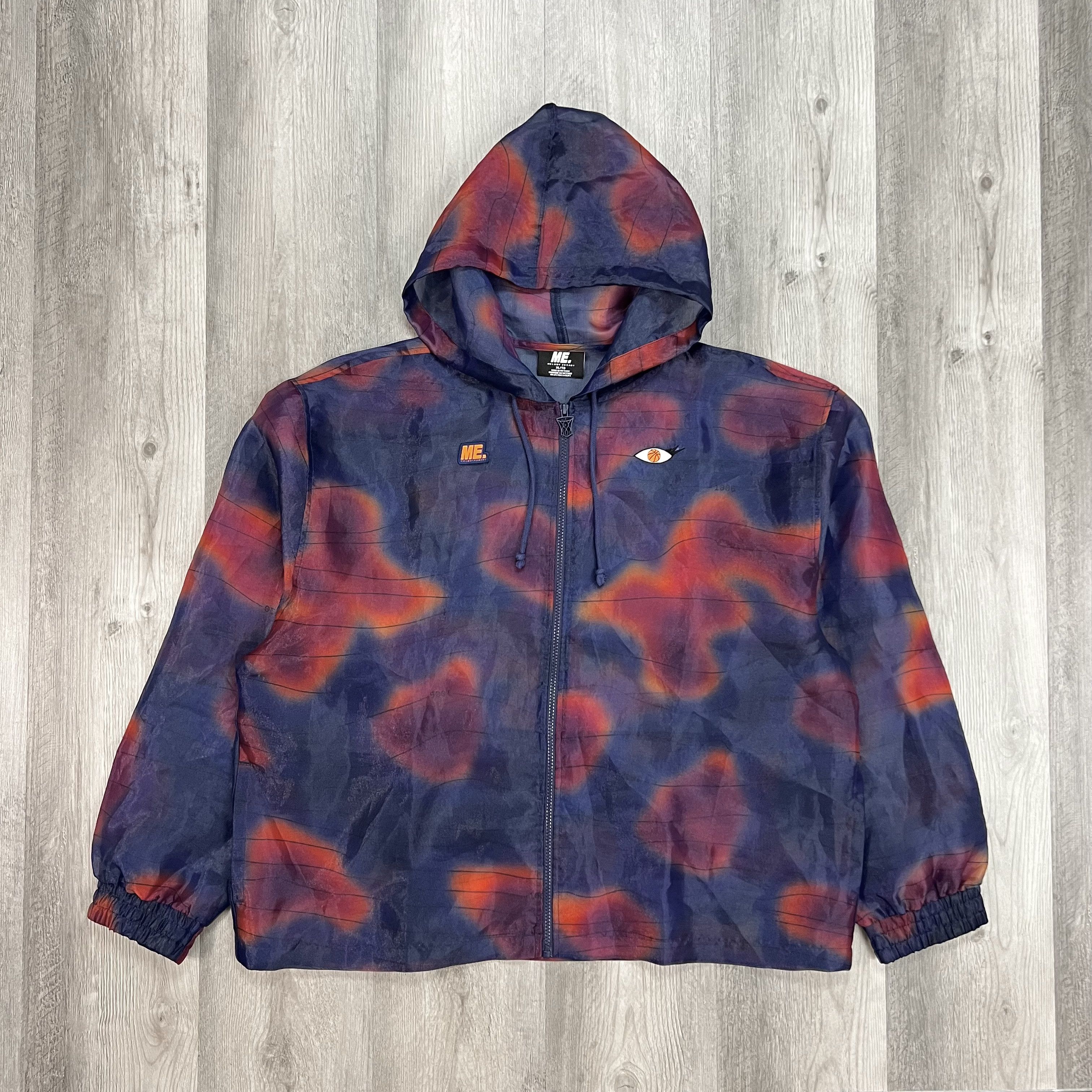 Footlocker Melody Ehsani Footlocker Capsule Heat Map Windbreaker Jacket Grailed