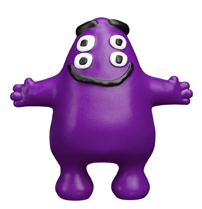 Cactus Plant Flea Market Cactus Plant Flea Market x McDonald's Grimace Figure Size ONE SIZE - 3 Thumbnail