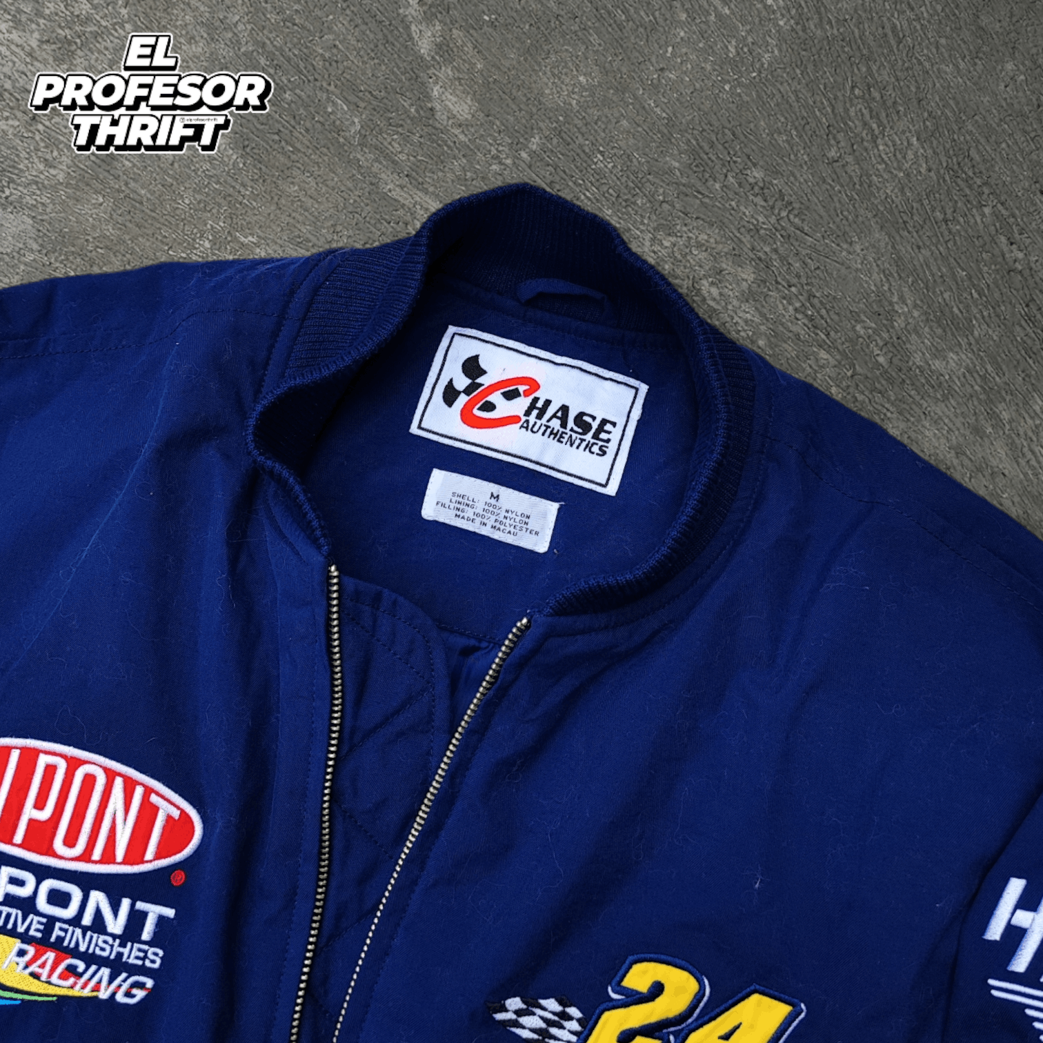 Chase Authentics Vintage Chase Authentics x Team Gordon Nascar Bomber Jacket Size US M / EU 48-50 / 2 - 7 Thumbnail