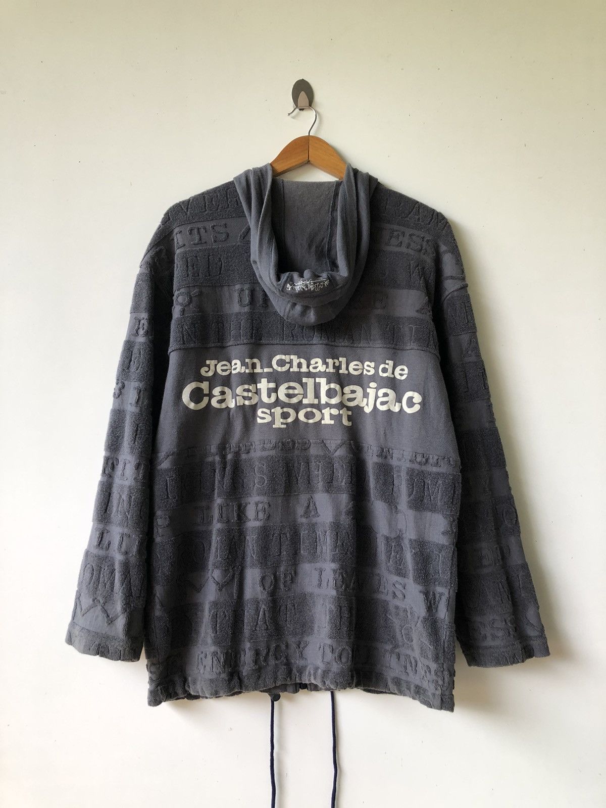 Jean Charles De Castelbajac JeanCharlesDeCastelbajac Sports hoodies zipUp Grey Sweaters Size US XL / EU 56 / 4 - 1 Thumbnail