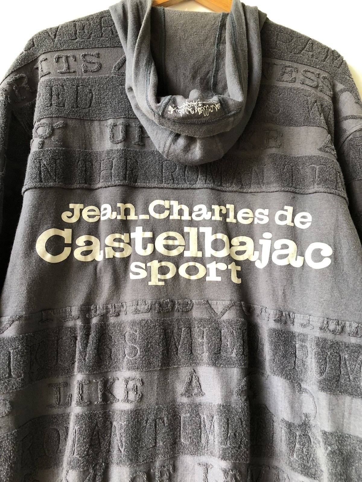 Jean Charles De Castelbajac JeanCharlesDeCastelbajac Sports hoodies zipUp Grey Sweaters Size US XL / EU 56 / 4 - 7 Thumbnail