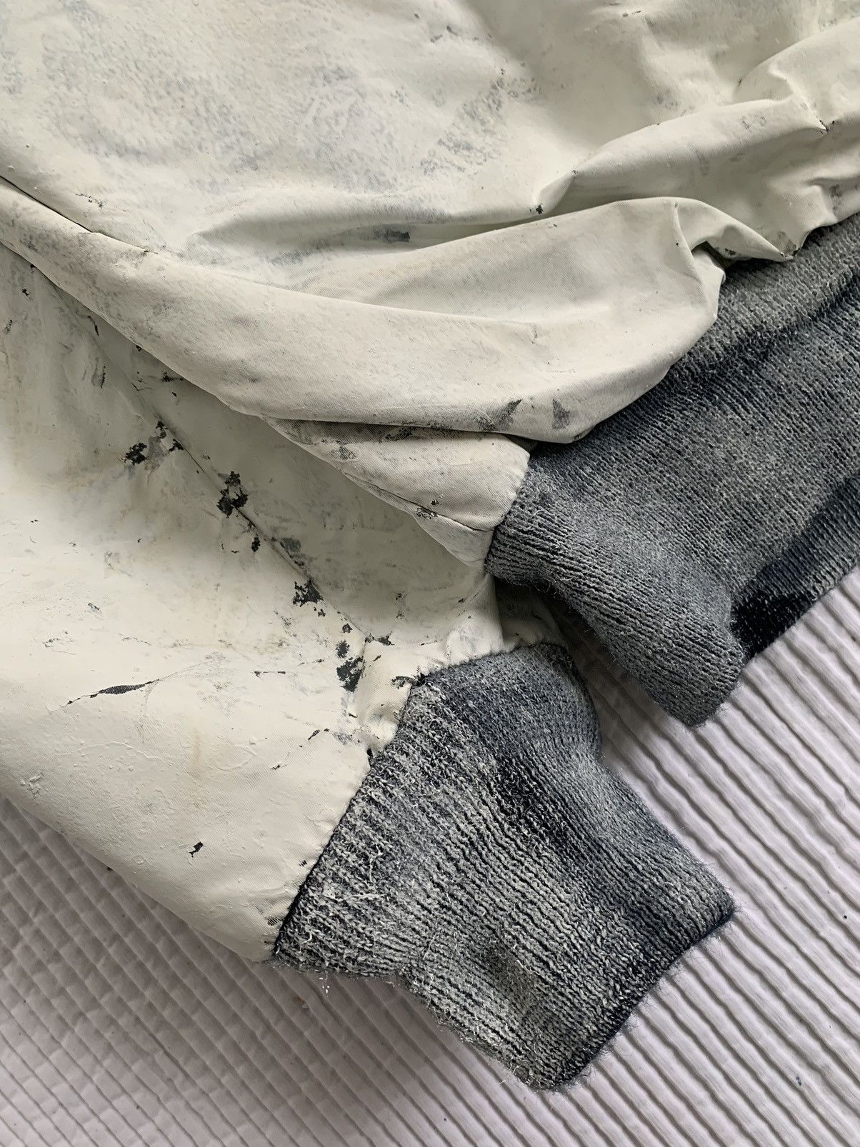 Handmade Cracking Paint Bomber Size US L / EU 52-54 / 3 - 15 Thumbnail