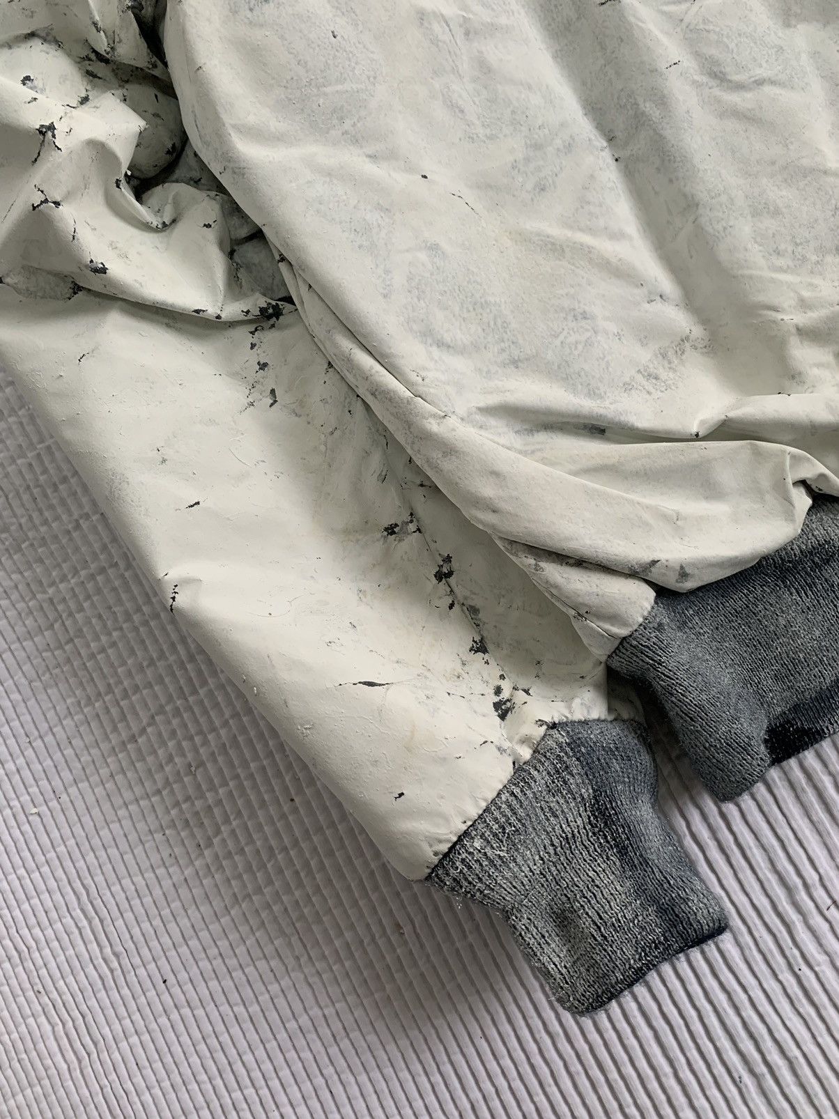 Handmade Cracking Paint Bomber Size US L / EU 52-54 / 3 - 14 Thumbnail