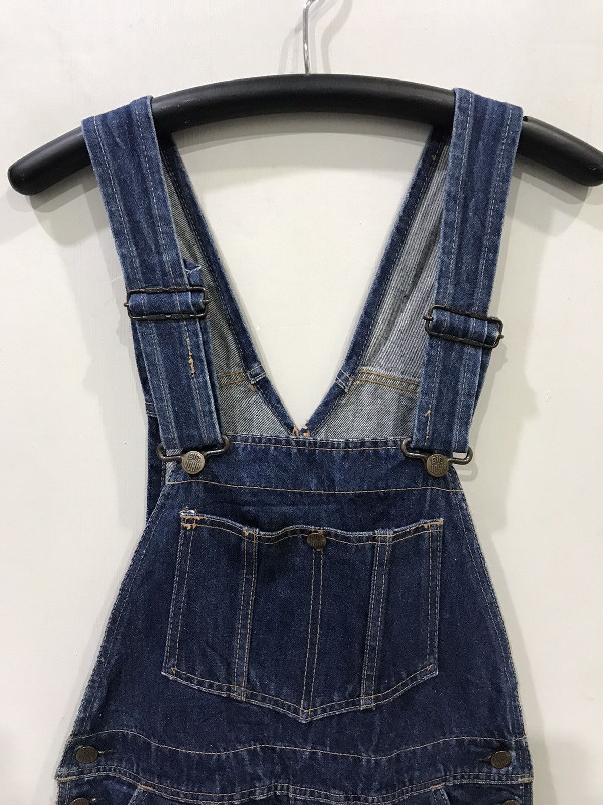 Big John For W27-29🔥BIG JOHN Japan Denim Overall Size US 31 - 4 Thumbnail