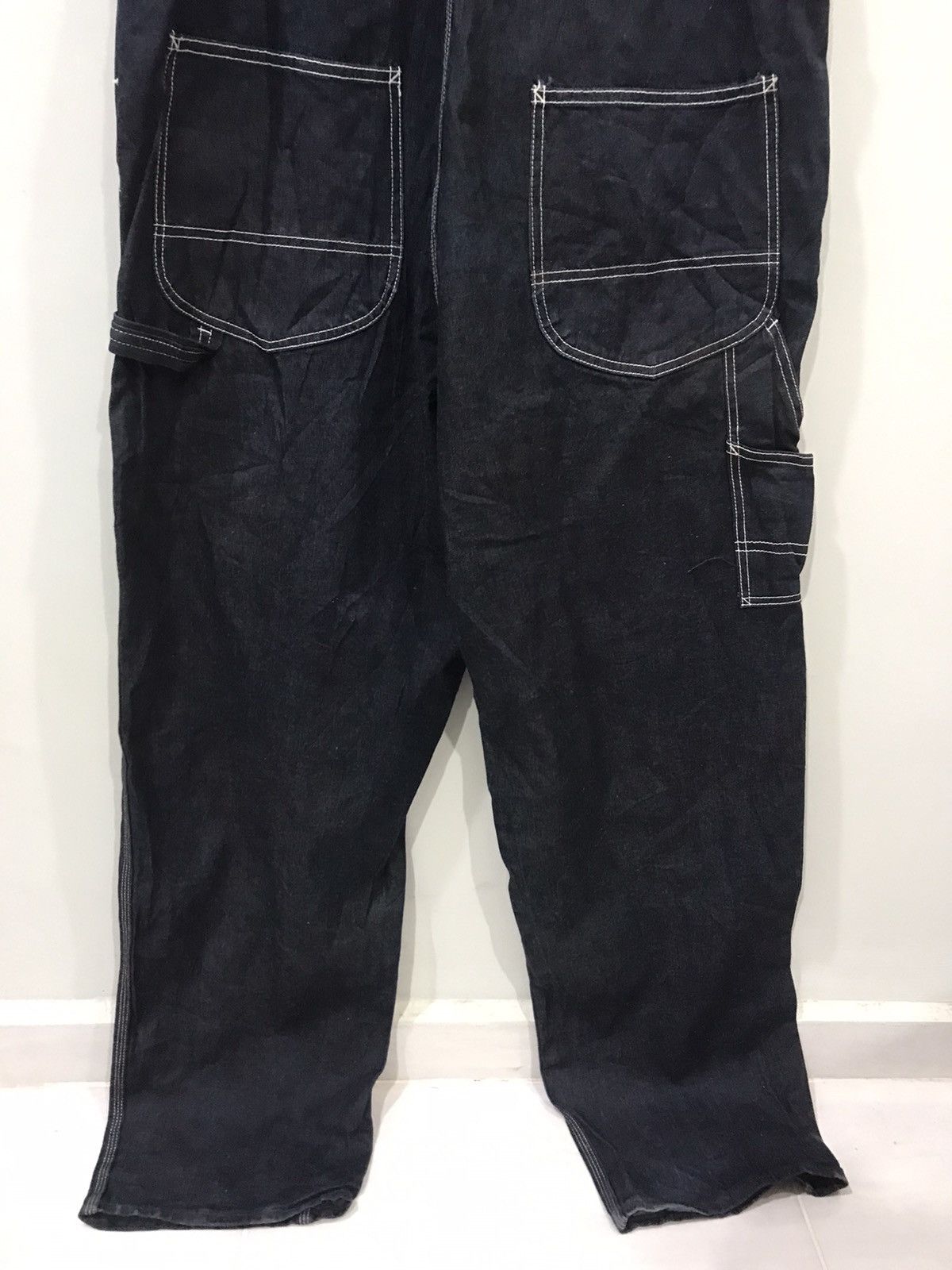 The Smiths Big Size W37-W39🔥SMITH USA Regular Fit Indigo Denim Overall Size US 42 / EU 58 - 10 Thumbnail