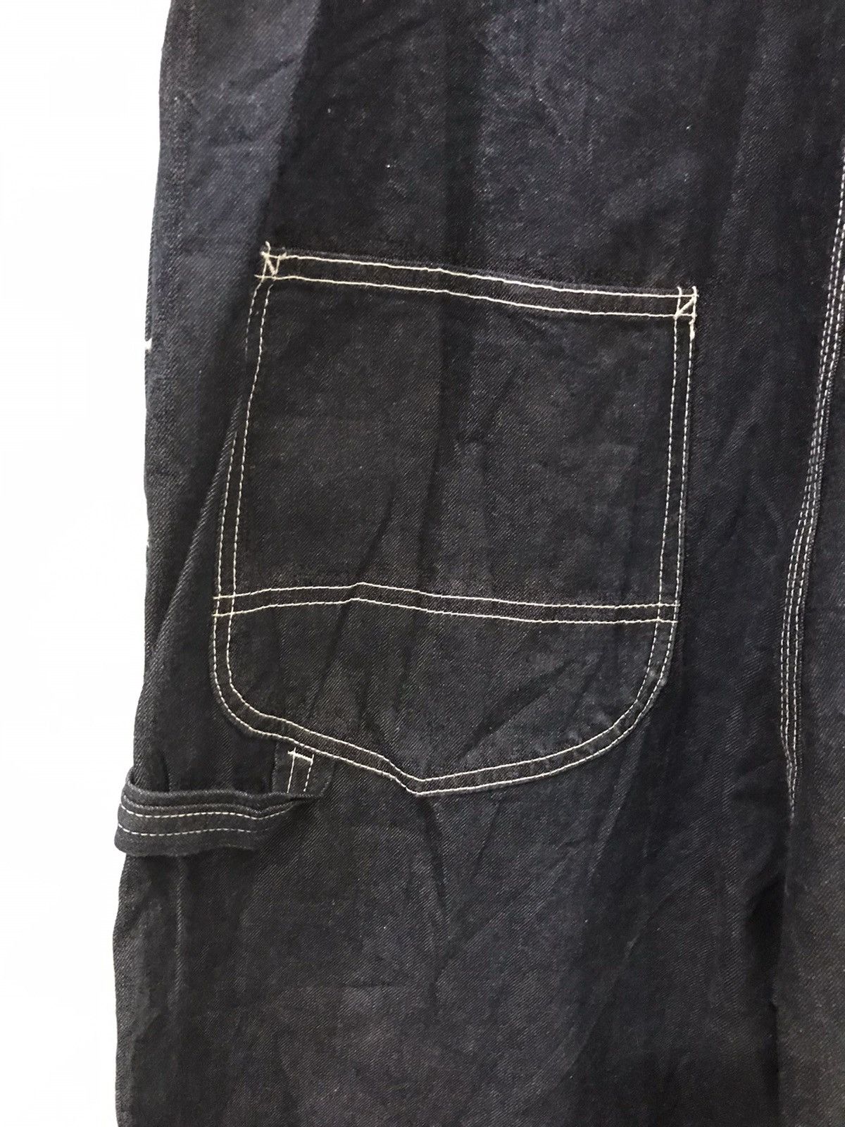 The Smiths Big Size W37-W39🔥SMITH USA Regular Fit Indigo Denim Overall Size US 42 / EU 58 - 12 Thumbnail