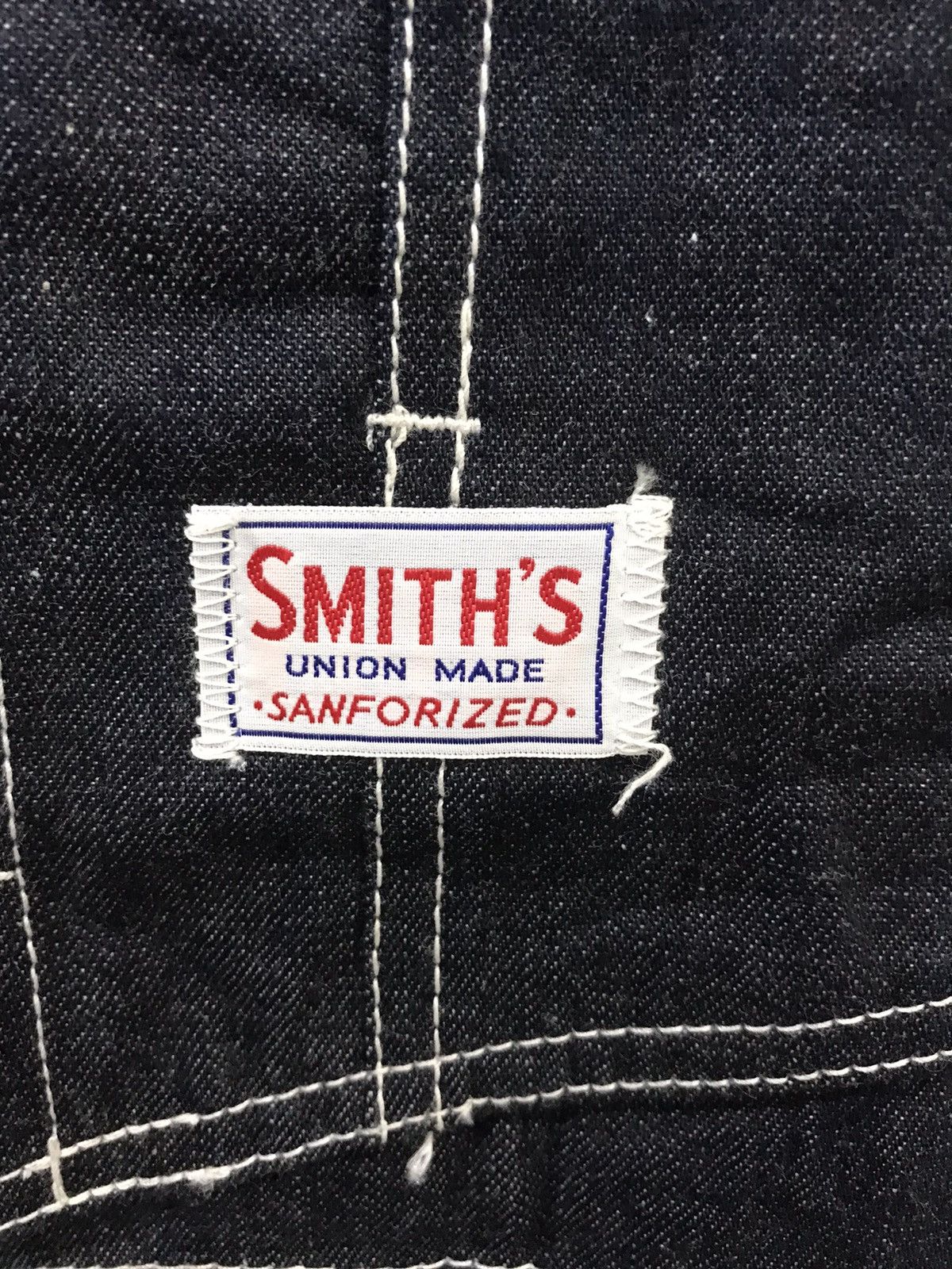 The Smiths Big Size W37-W39🔥SMITH USA Regular Fit Indigo Denim Overall Size US 42 / EU 58 - 6 Thumbnail