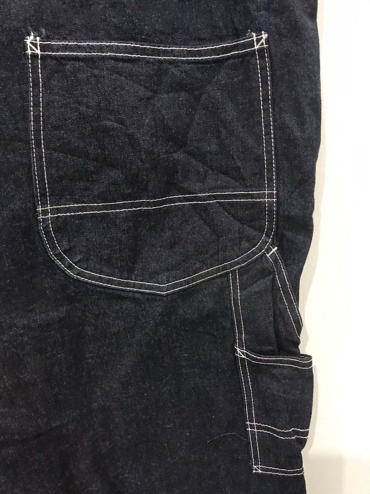The Smiths Big Size W37-W39🔥SMITH USA Regular Fit Indigo Denim Overall Size US 42 / EU 58 - 11 Thumbnail