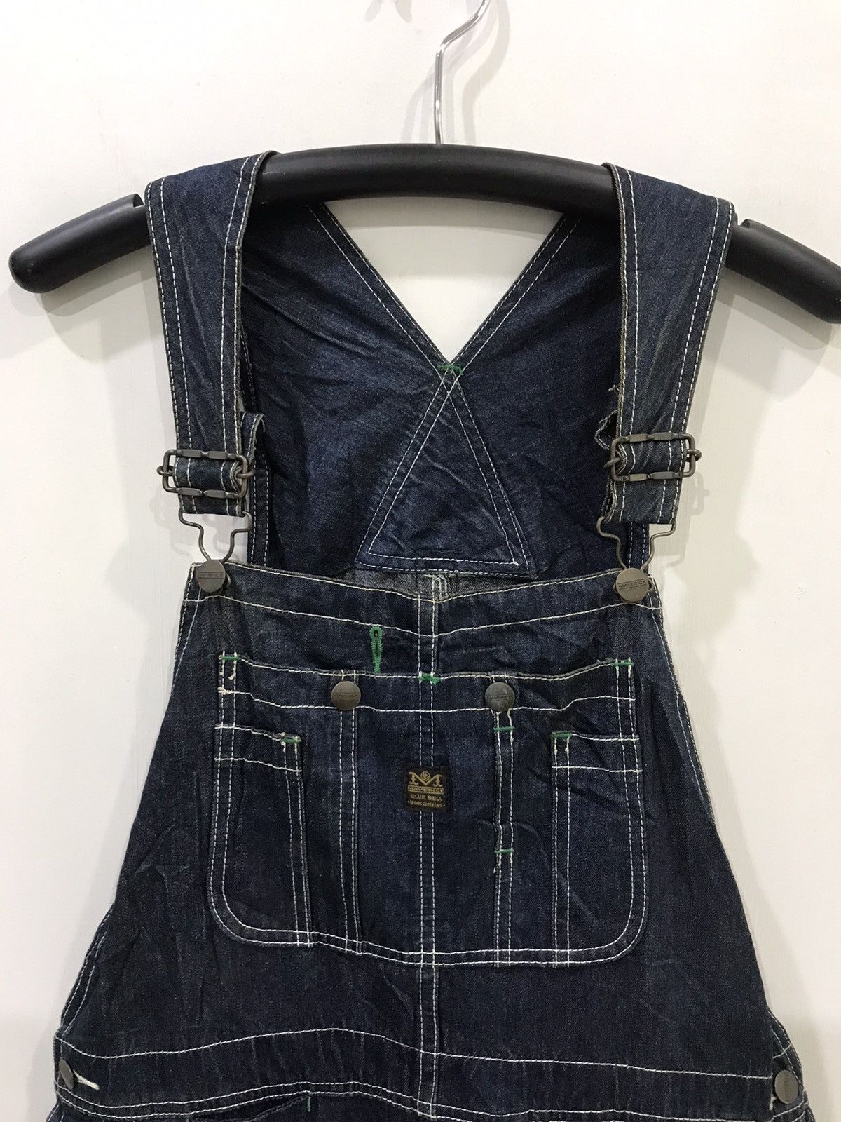 Japanese Brand 🔥FOR W32-W34🔥MAVERICK Japan Denim Overall Size US 36 / EU 52 - 4 Thumbnail