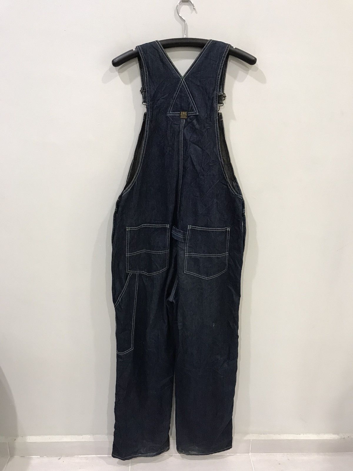 Japanese Brand 🔥FOR W32-W34🔥MAVERICK Japan Denim Overall Size US 36 / EU 52 - 9 Thumbnail