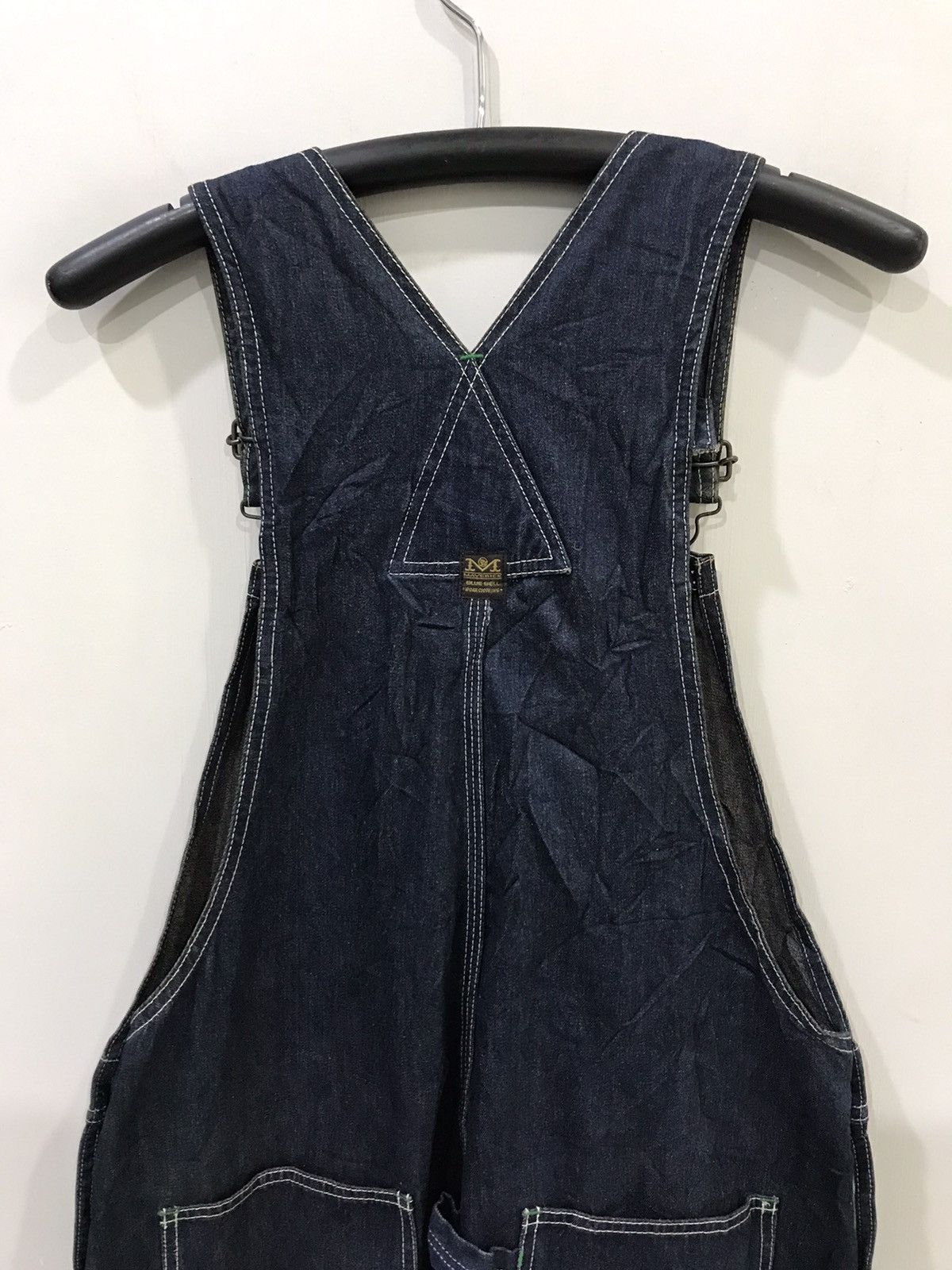 Japanese Brand 🔥FOR W32-W34🔥MAVERICK Japan Denim Overall Size US 36 / EU 52 - 10 Thumbnail