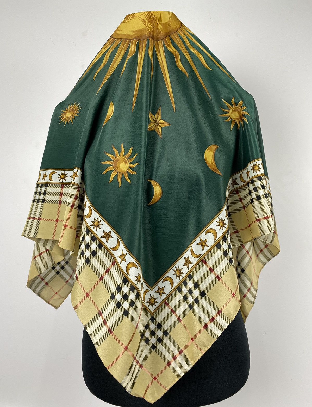 Burberry Burberry Nova Check Silk Scarf Size ONE SIZE - 1 Thumbnail
