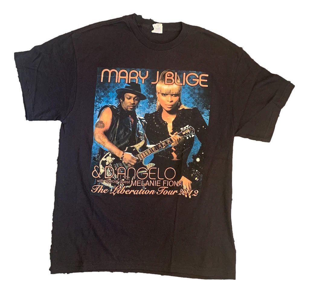 Vintage Vintage Mary J Blige Liberation Tour Tee Size US L / EU 52-54 / 3 - 1 Thumbnail