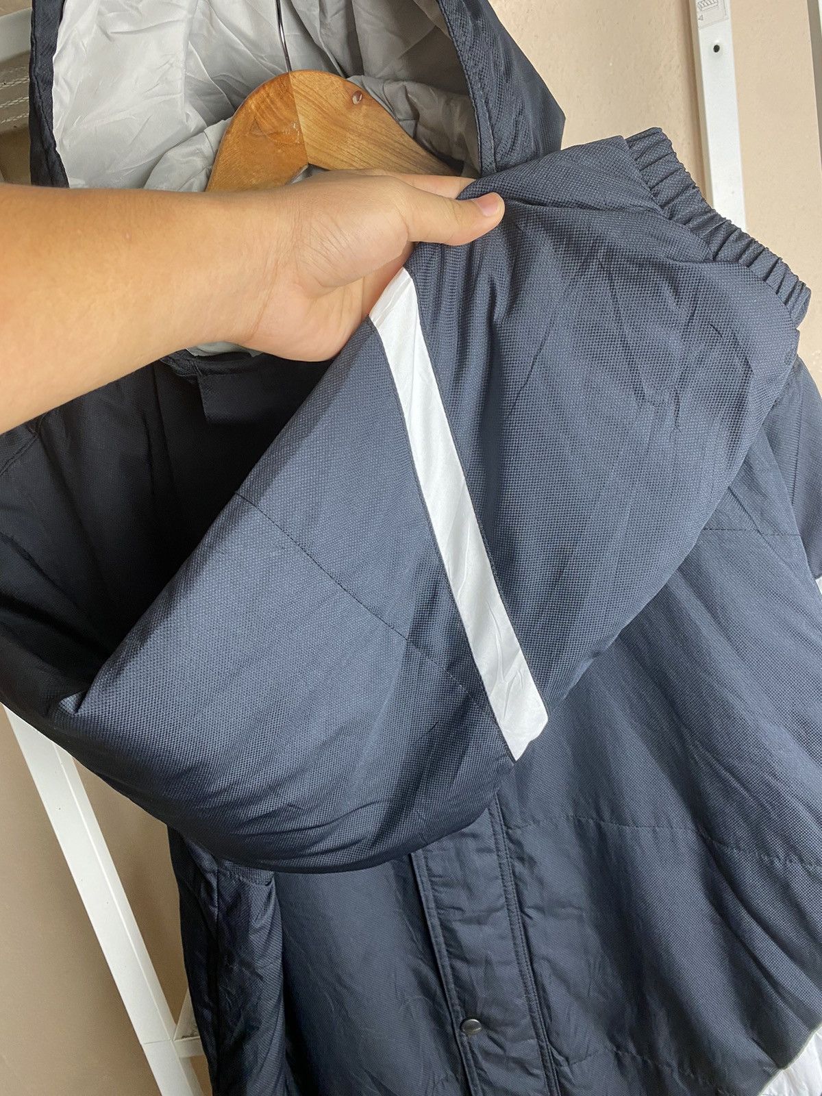 Japanese Brand Nike Black Light Puffer Long Jacket Size US XL / EU 56 / 4 - 7 Thumbnail