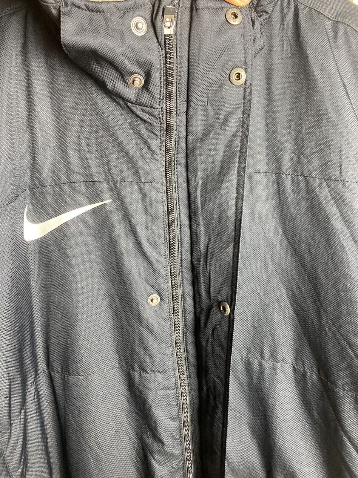 Japanese Brand Nike Black Light Puffer Long Jacket Size US XL / EU 56 / 4 - 15 Thumbnail