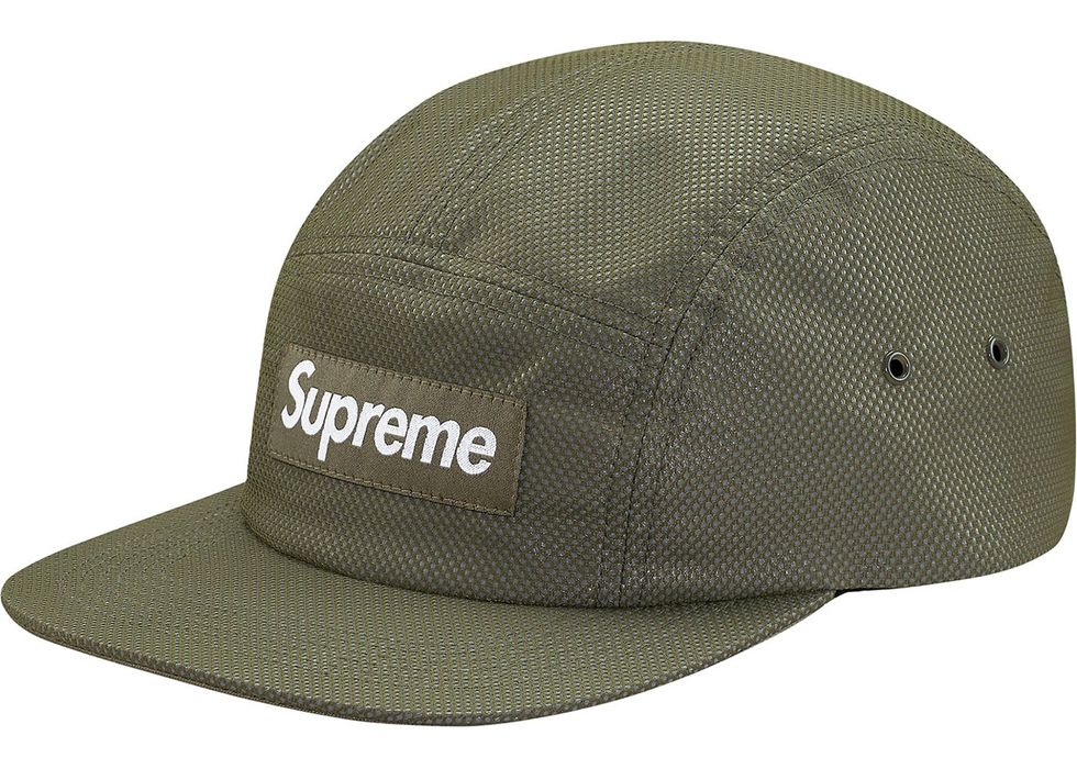 Supreme Supreme Bonded Mesh Camp Hat, Olive Green, Brand New | Grailed