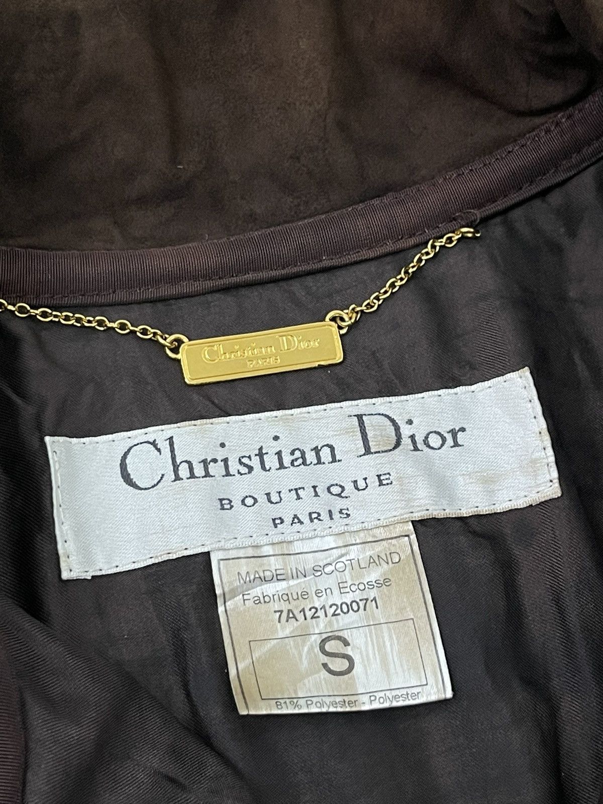 Christian Dior Monsieur Christian Dior Boutique John Galliano Period Quilted 8🟩 Size M / US 6-8 / IT 42-44 - 12 Thumbnail
