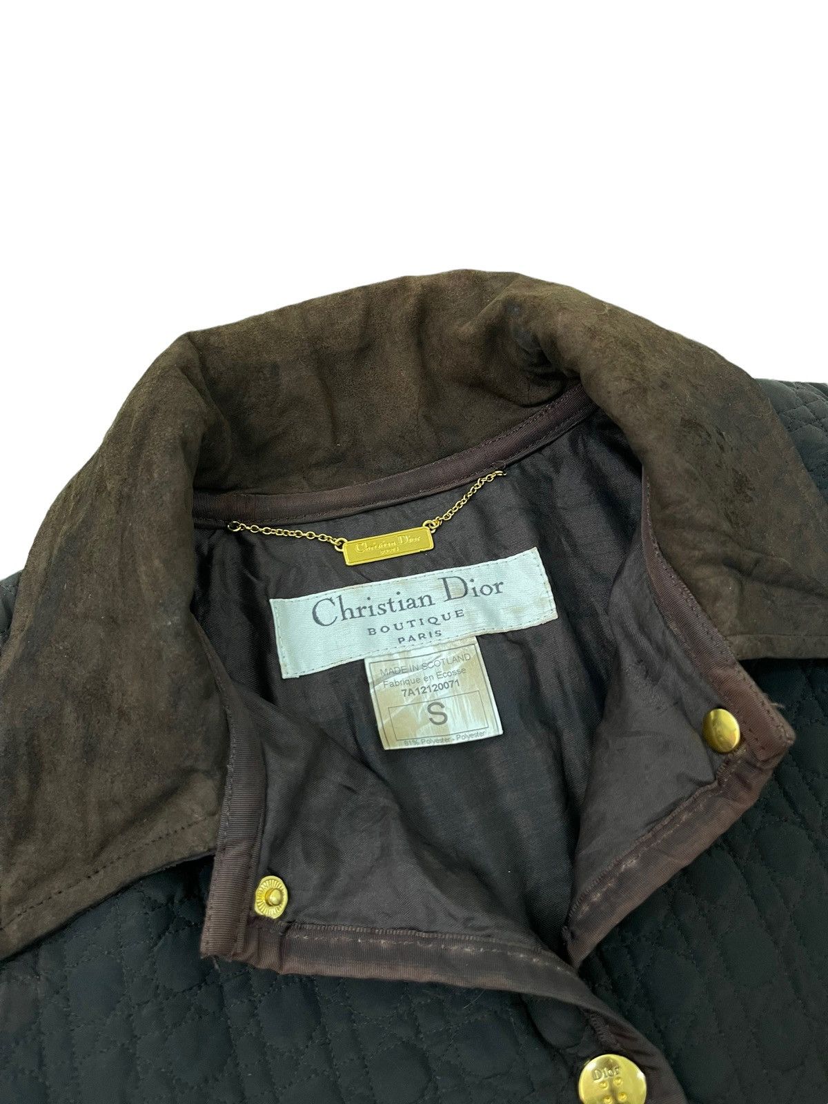 Christian Dior Monsieur Christian Dior Boutique John Galliano Period Quilted 8🟩 Size M / US 6-8 / IT 42-44 - 9 Thumbnail