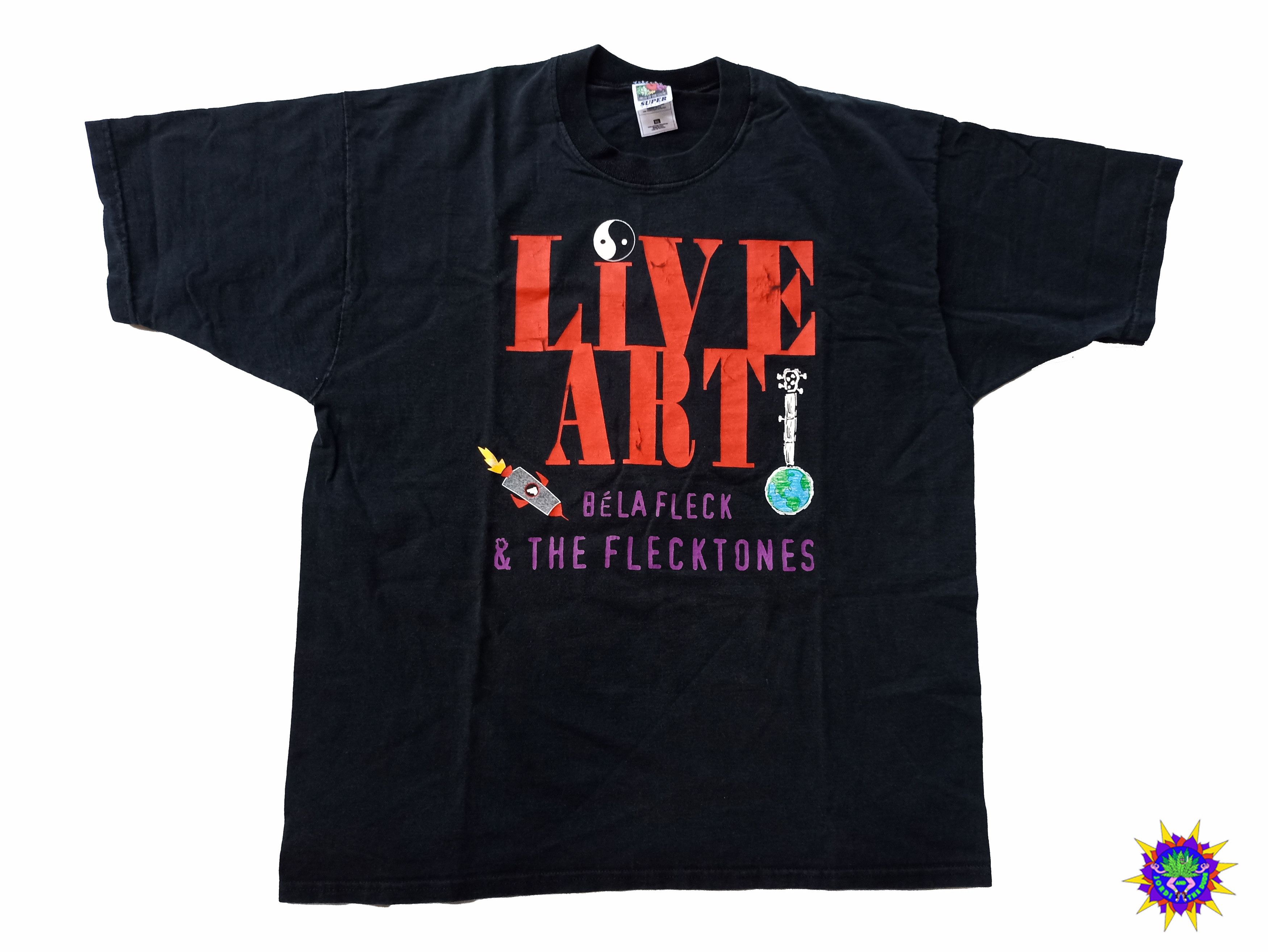 1994 Rare Live Art Bela Fleck & The Flecktones