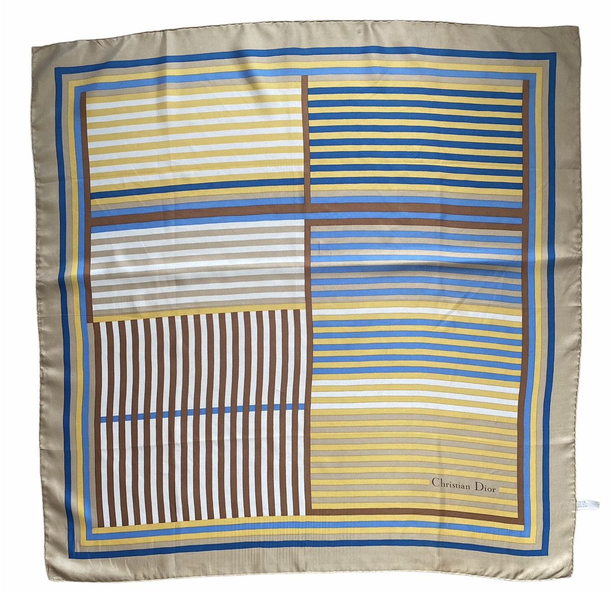 Christian Dior Monsieur AUTHENTIC CHRISTIAN DIOR SILK SCARF Size ONE SIZE - 1 Thumbnail