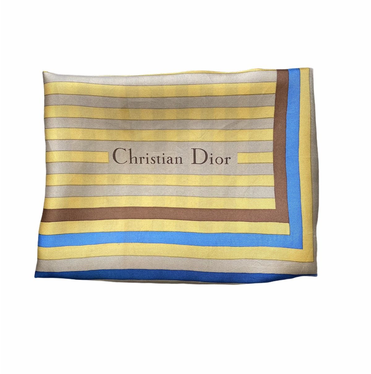 Christian Dior Monsieur AUTHENTIC CHRISTIAN DIOR SILK SCARF Size ONE SIZE - 7 Thumbnail