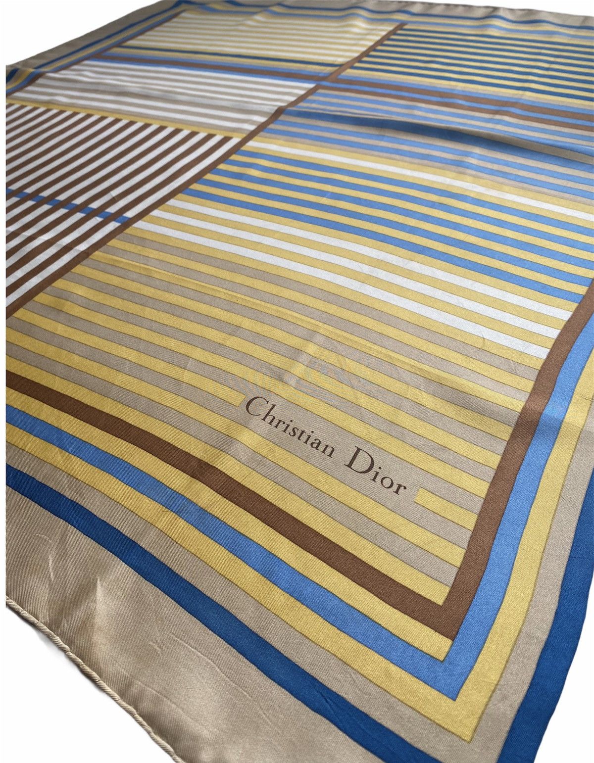 Christian Dior Monsieur AUTHENTIC CHRISTIAN DIOR SILK SCARF Size ONE SIZE - 4 Thumbnail