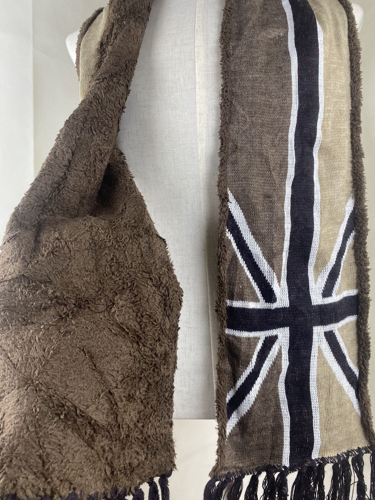 Other United Kingdom Flag Winter Scarf Muffler Size ONE SIZE - 4 Thumbnail