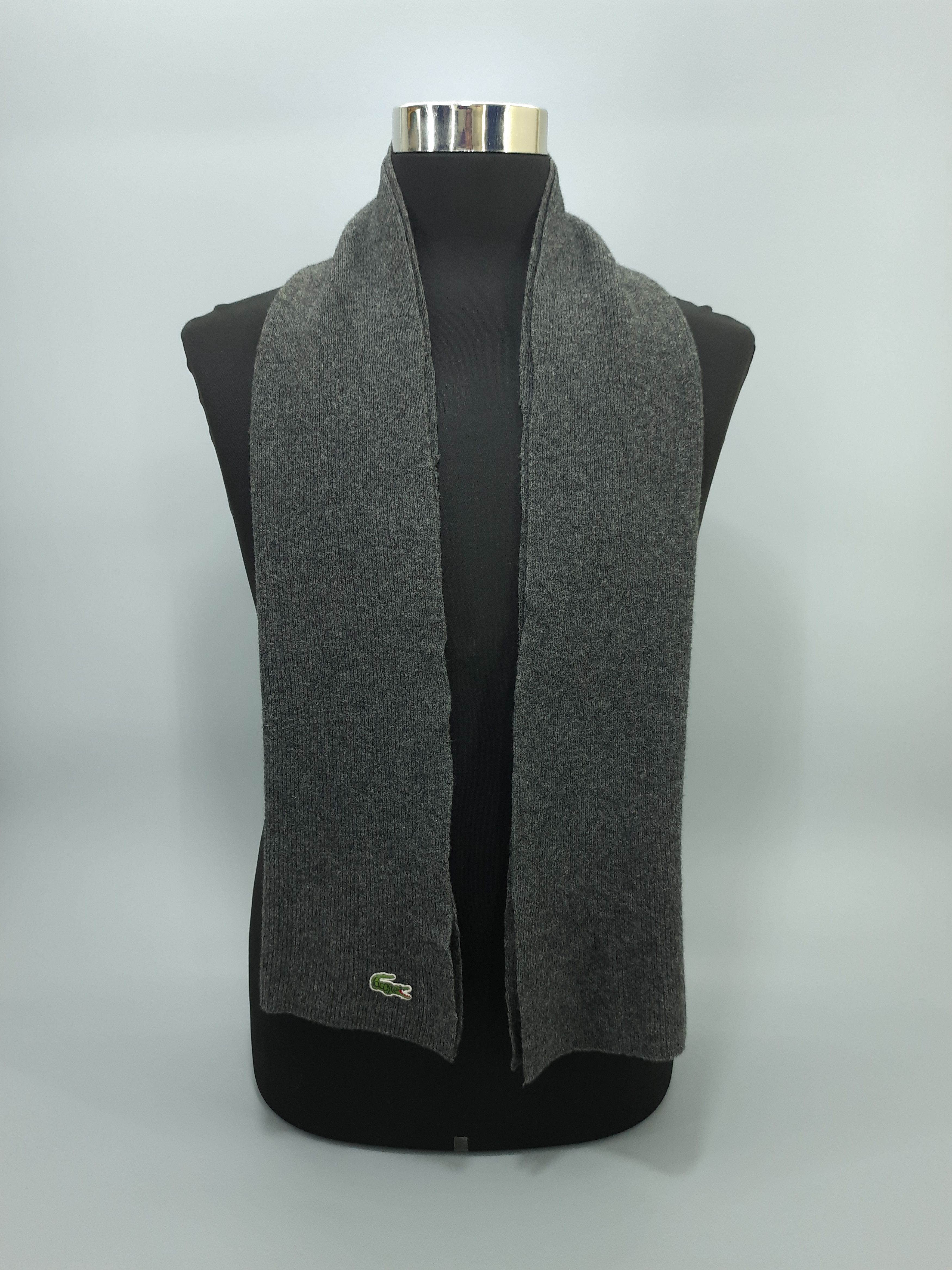 Lacoste Gray Scarf / Muffler / Neckwear - MFB18