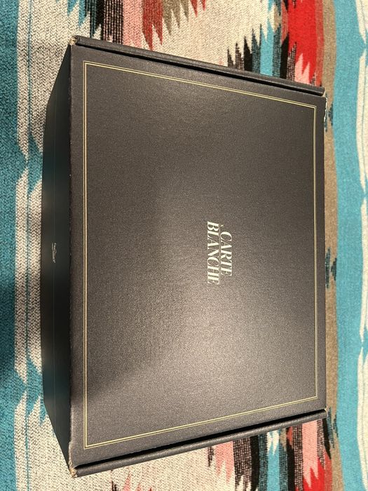 Carte Blanche Carte Blanche Snapback Hat Black Cream Red Grailed