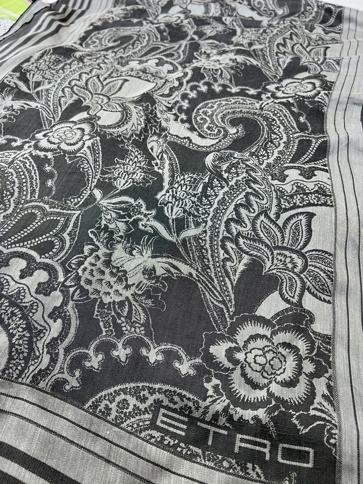 Etro Etro Floral Design Scarf Muffler Size ONE SIZE - 2 Thumbnail