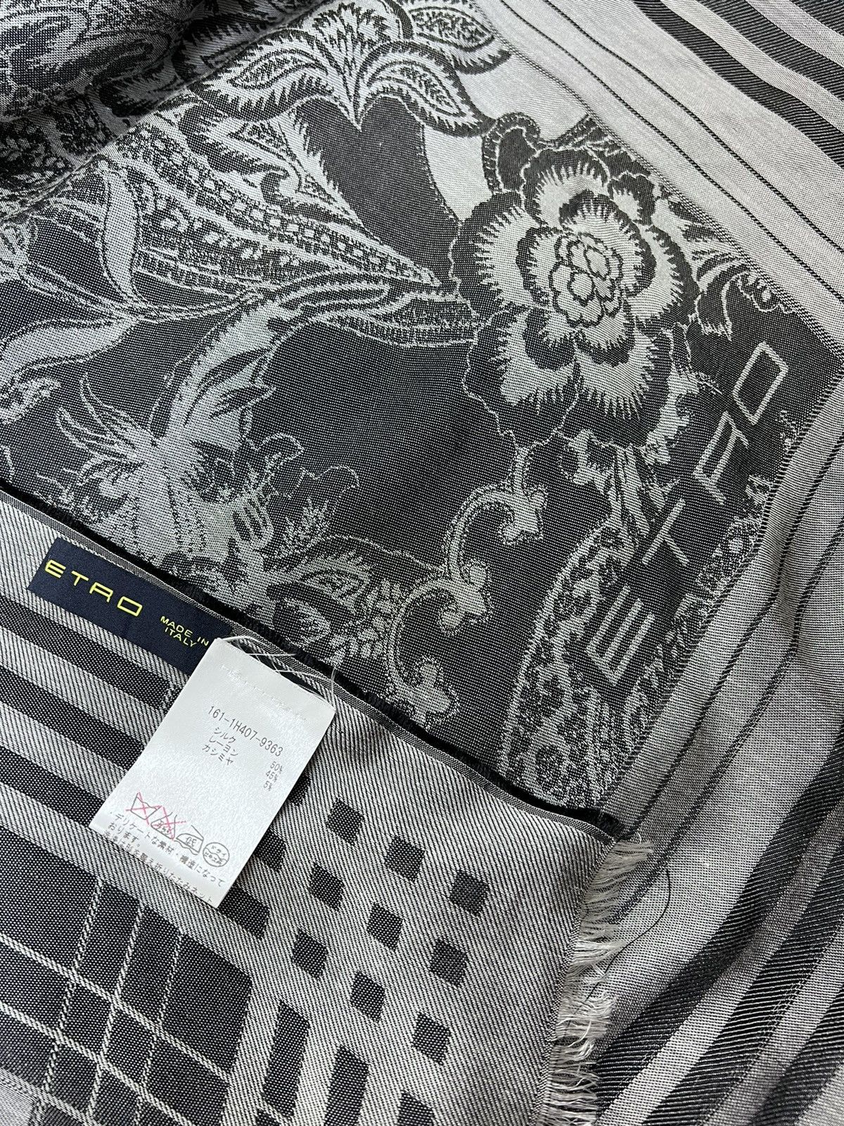 Etro Etro Floral Design Scarf Muffler Size ONE SIZE - 4 Thumbnail