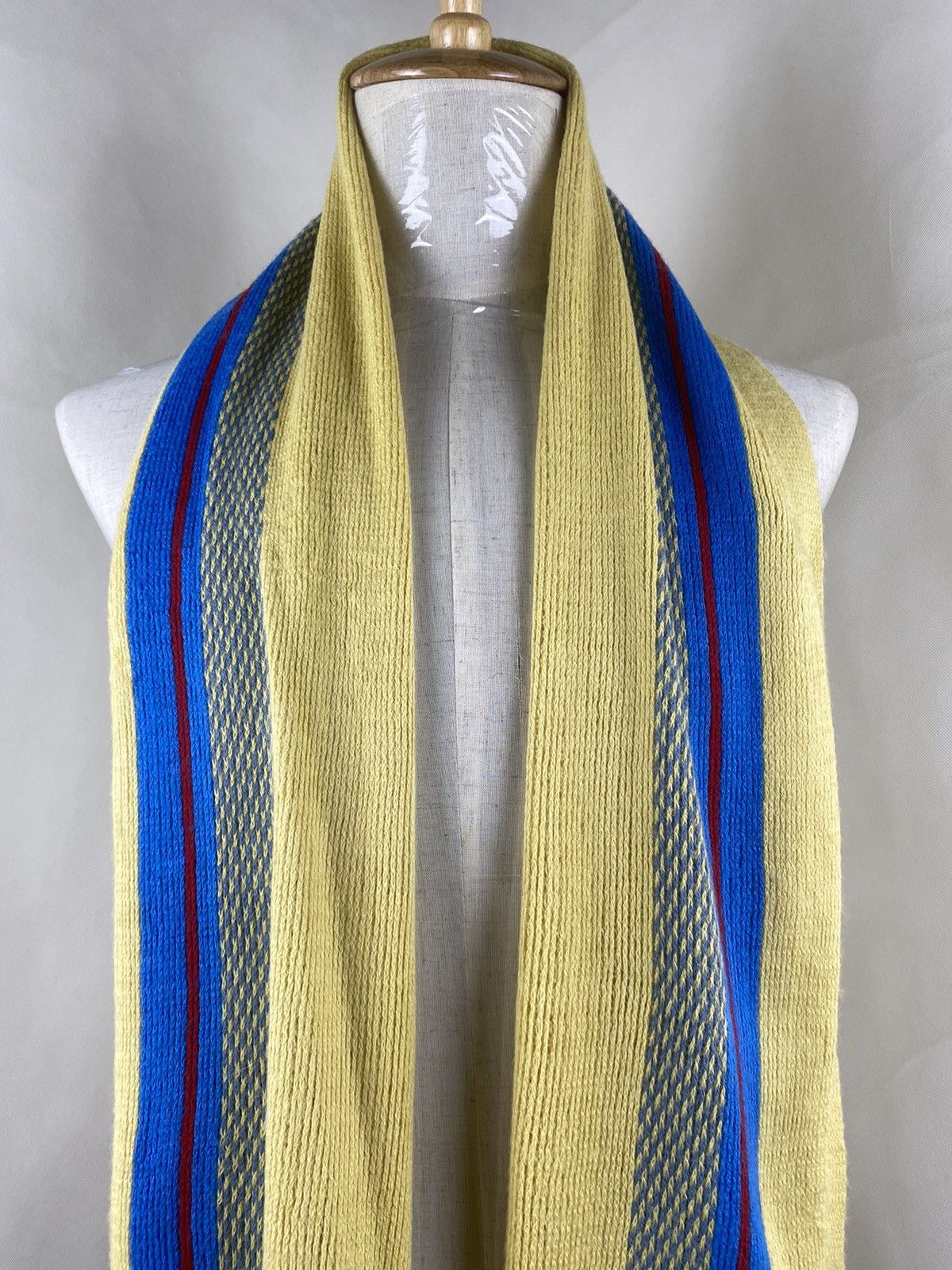 PERSON'S Person's Stripe Winter Scarf Muffler Size ONE SIZE - 2 Thumbnail