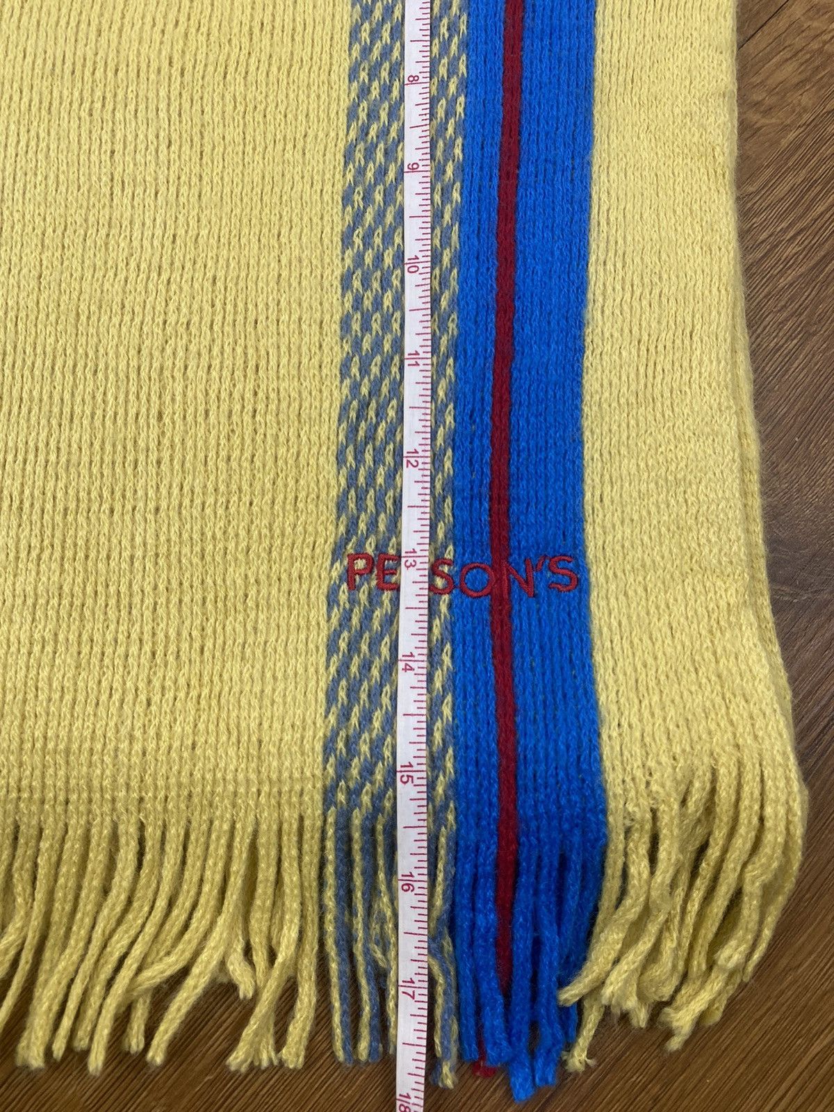 PERSON'S Person's Stripe Winter Scarf Muffler Size ONE SIZE - 6 Thumbnail