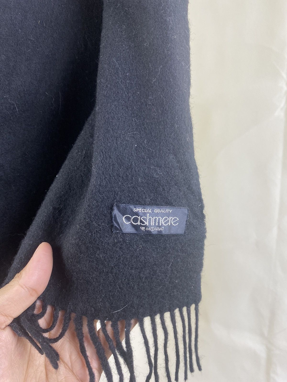 Lancel Lancel Paris Black Winter Scarf Muffler Wool Size ONE SIZE - 4 Thumbnail