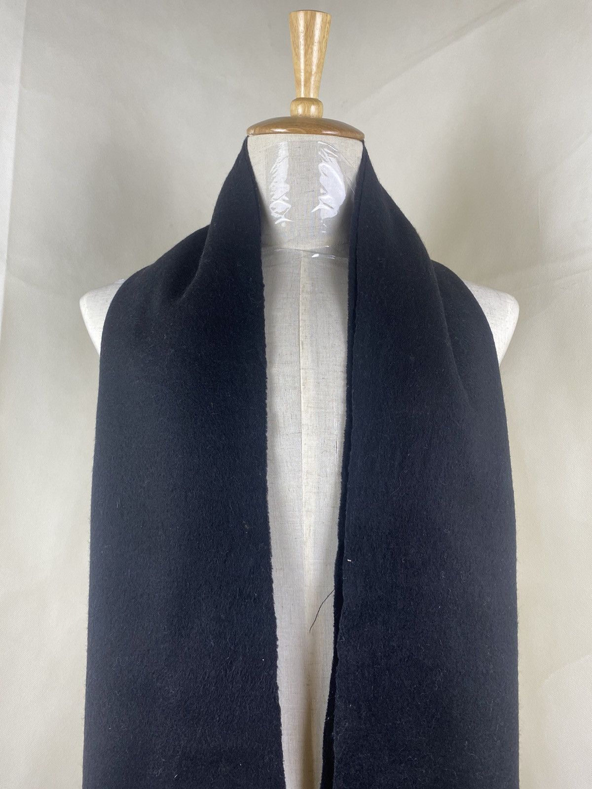 Lancel Lancel Paris Black Winter Scarf Muffler Wool Size ONE SIZE - 2 Thumbnail