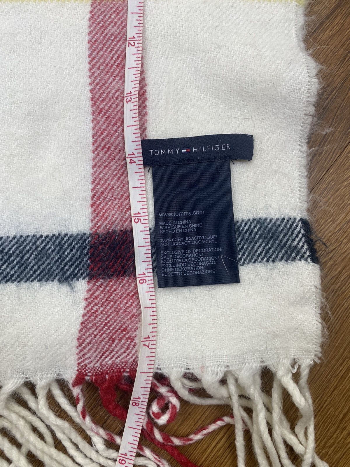Tommy Hilfiger Tommy Hilfiger Winter Scarf Muffler Size ONE SIZE - 7 Thumbnail