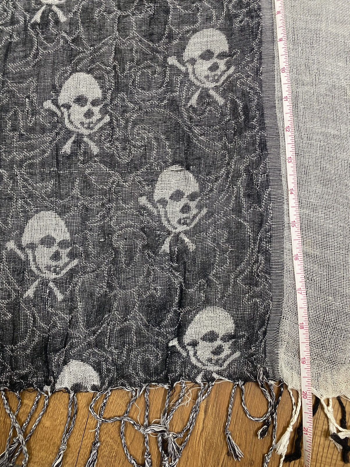 Other Skull Scarf Inspired By Alexander McQueen Size ONE SIZE - 6 Thumbnail
