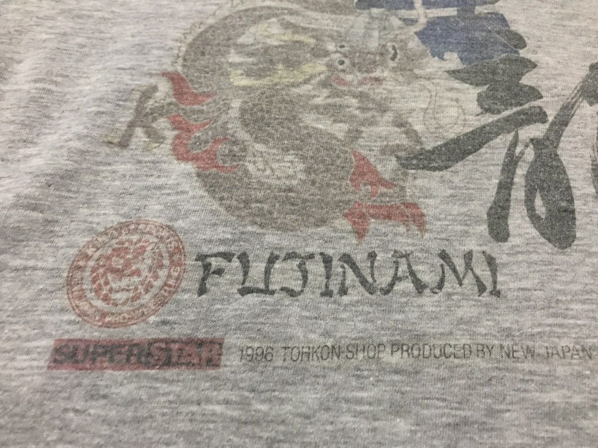 WCW/nWo Vintage 1996 Tatsumi Fujinami “The Dragon” NJPW Tshirt Size US L / EU 52-54 / 3 - 5 Thumbnail