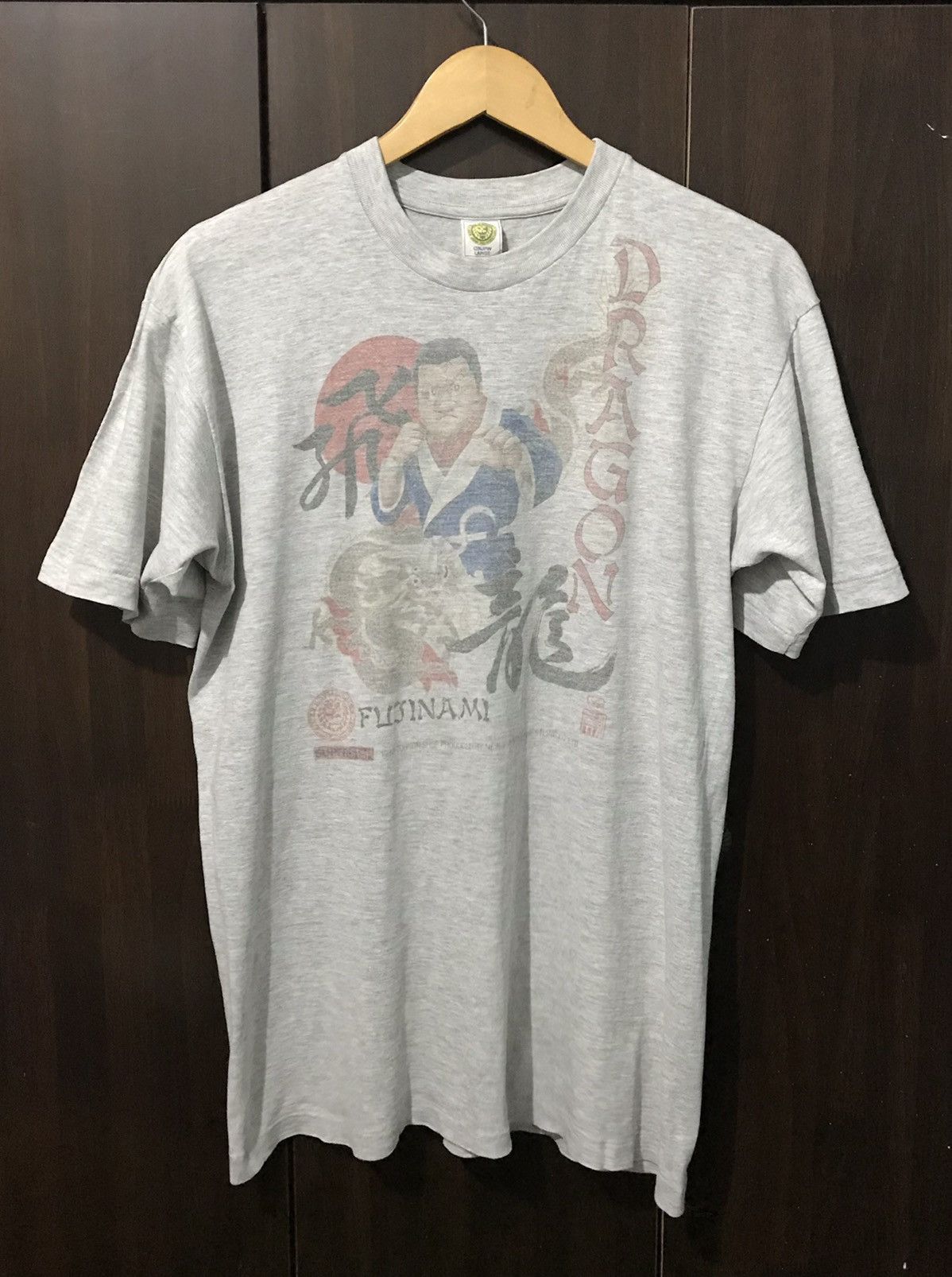 WCW/nWo Vintage 1996 Tatsumi Fujinami “The Dragon” NJPW Tshirt Size US L / EU 52-54 / 3 - 1 Thumbnail