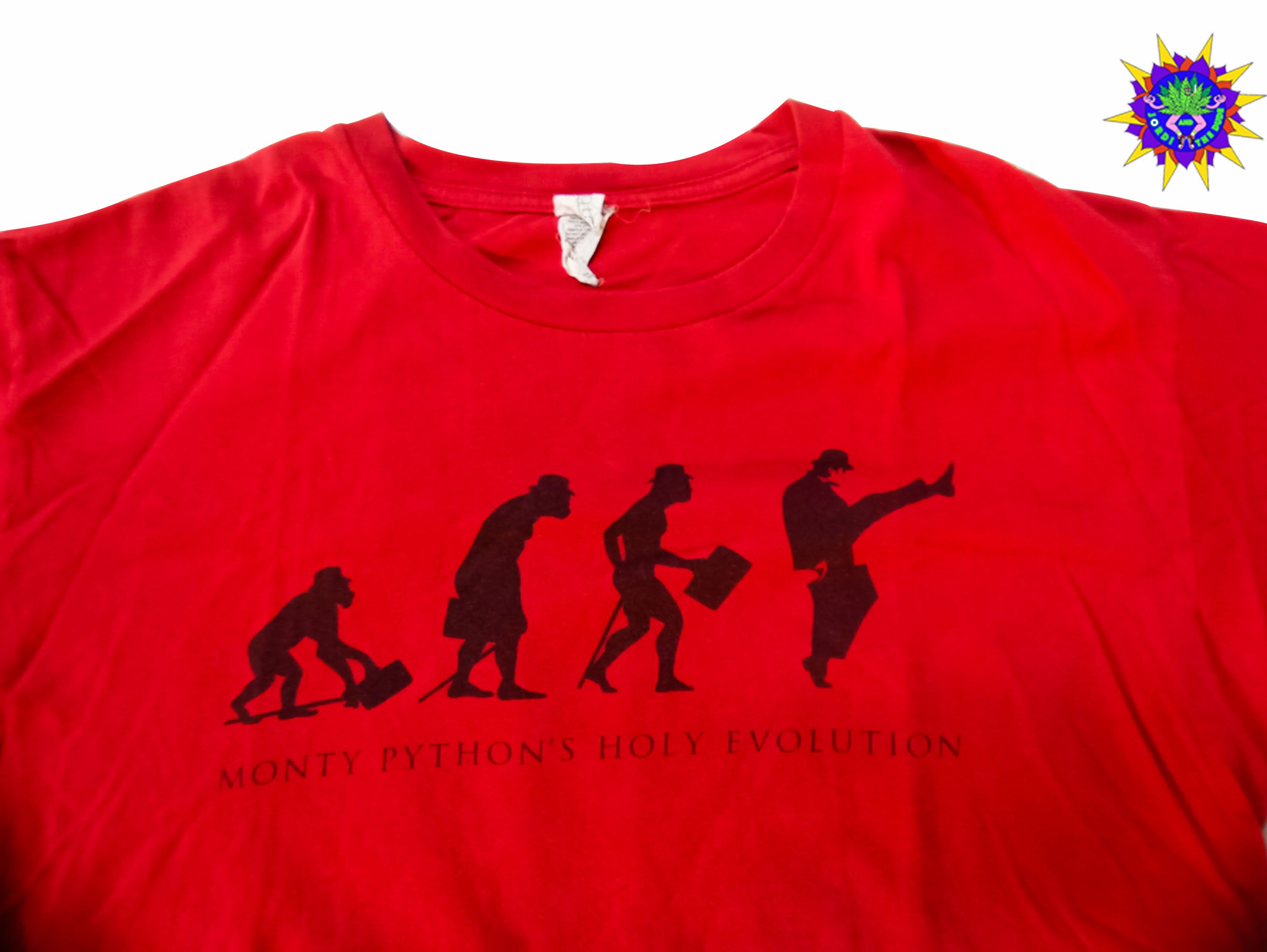 Band Tees × Movie × Vintage Monty Python’s Holy Evolution Vintage Red ...