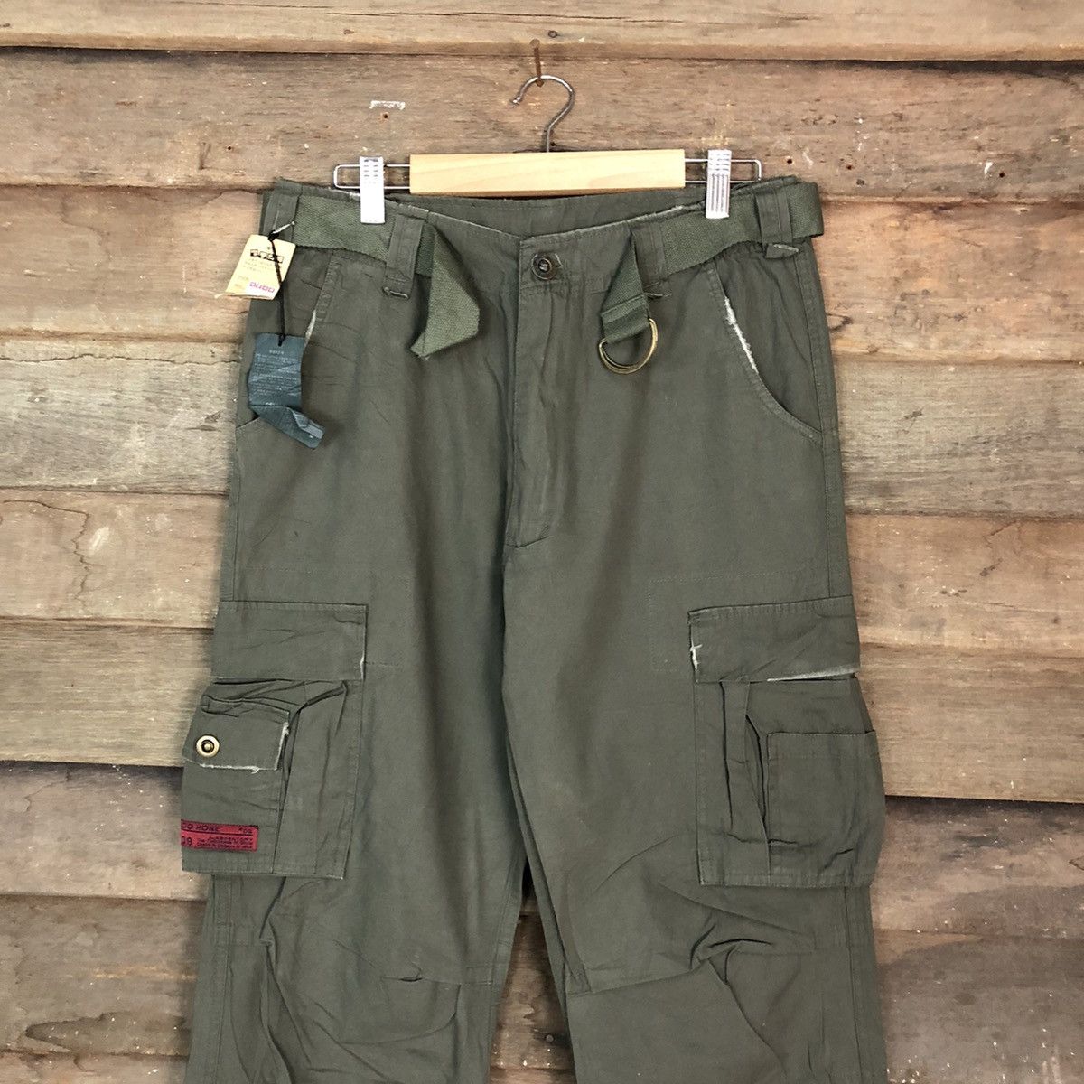 Japanese Brand Japanese Brand Rare Design Cargo Multipocket Pants #867 Size US 28 / EU 44 - 2 Thumbnail