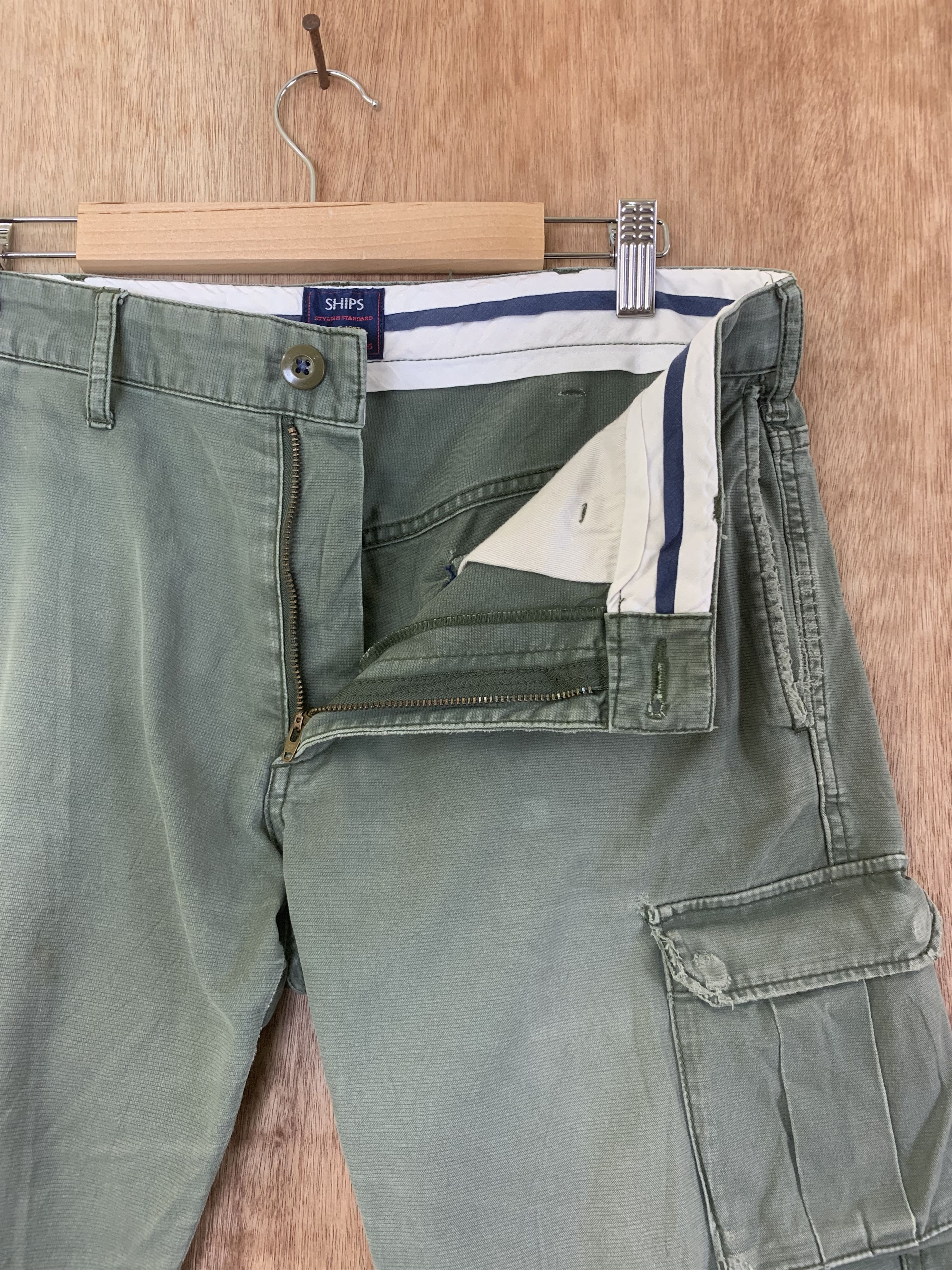 SHIPS Cargo Pants Ships Japanese Branded Streetwear Vintage Size US 30 / EU 46 - 10 Thumbnail