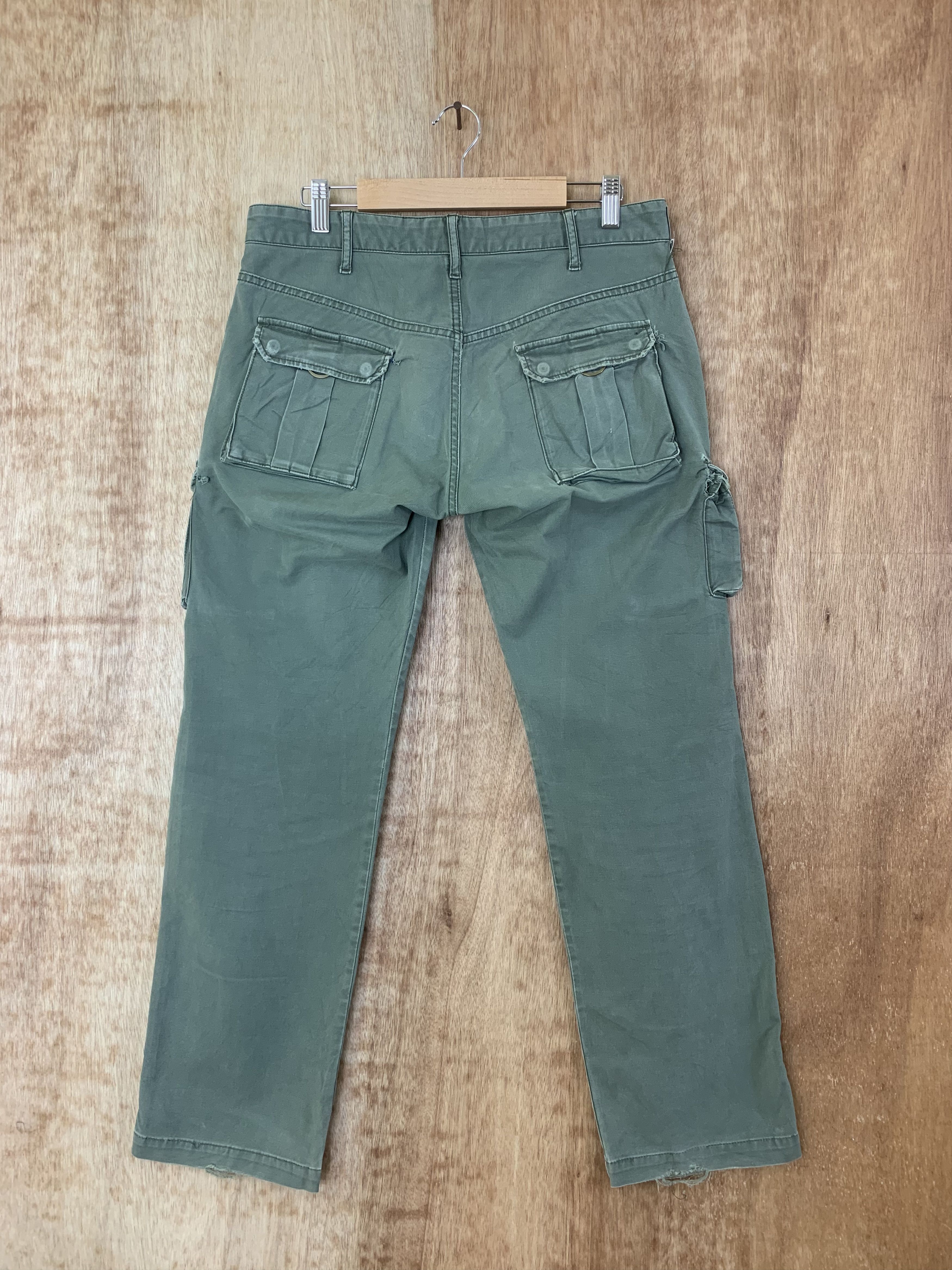 SHIPS Cargo Pants Ships Japanese Branded Streetwear Vintage Size US 30 / EU 46 - 2 Thumbnail