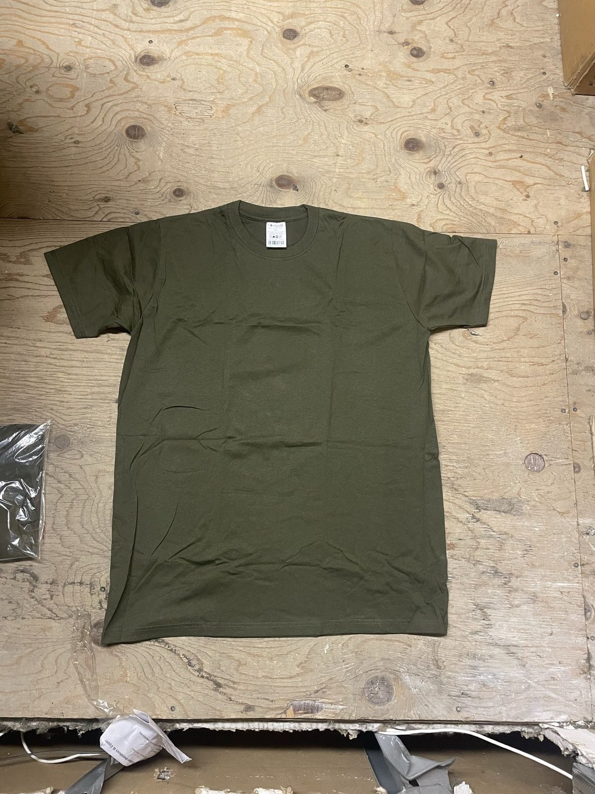Vintage Army Green Military T-shirt