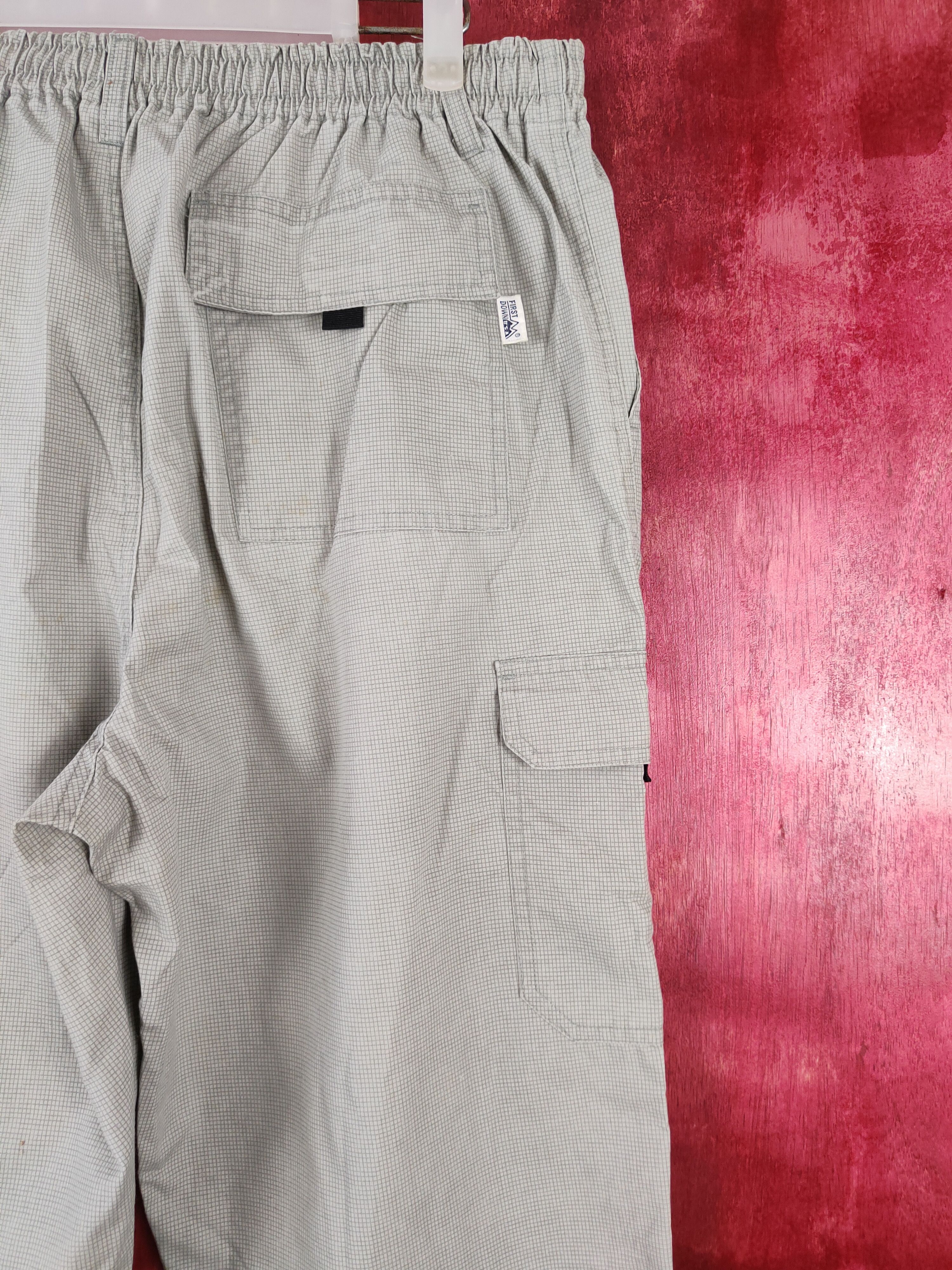 Japanese Brand × Vintage First Down Gray multi pocket tactical pant #4668 Size US 32 / EU 48 - 11 Thumbnail