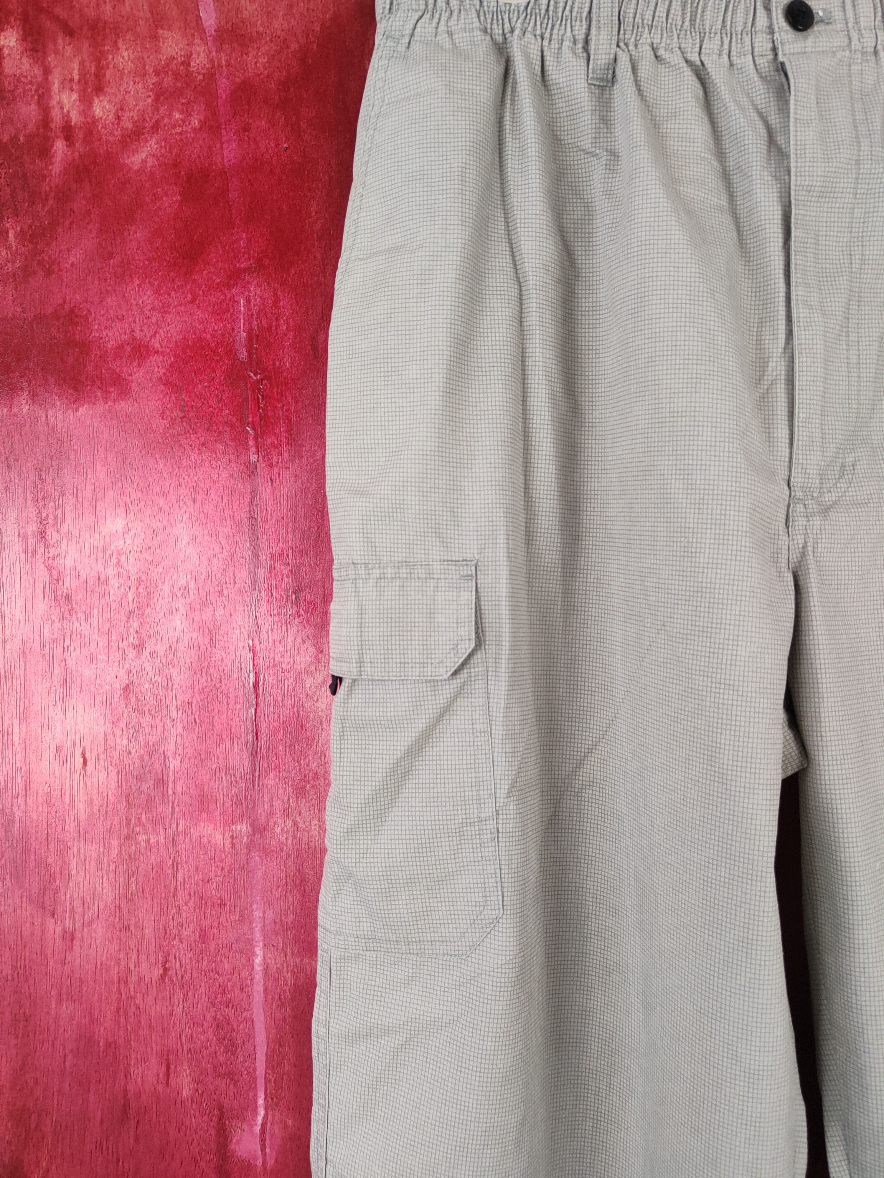 Japanese Brand × Vintage First Down Gray multi pocket tactical pant #4668 Size US 32 / EU 48 - 3 Thumbnail