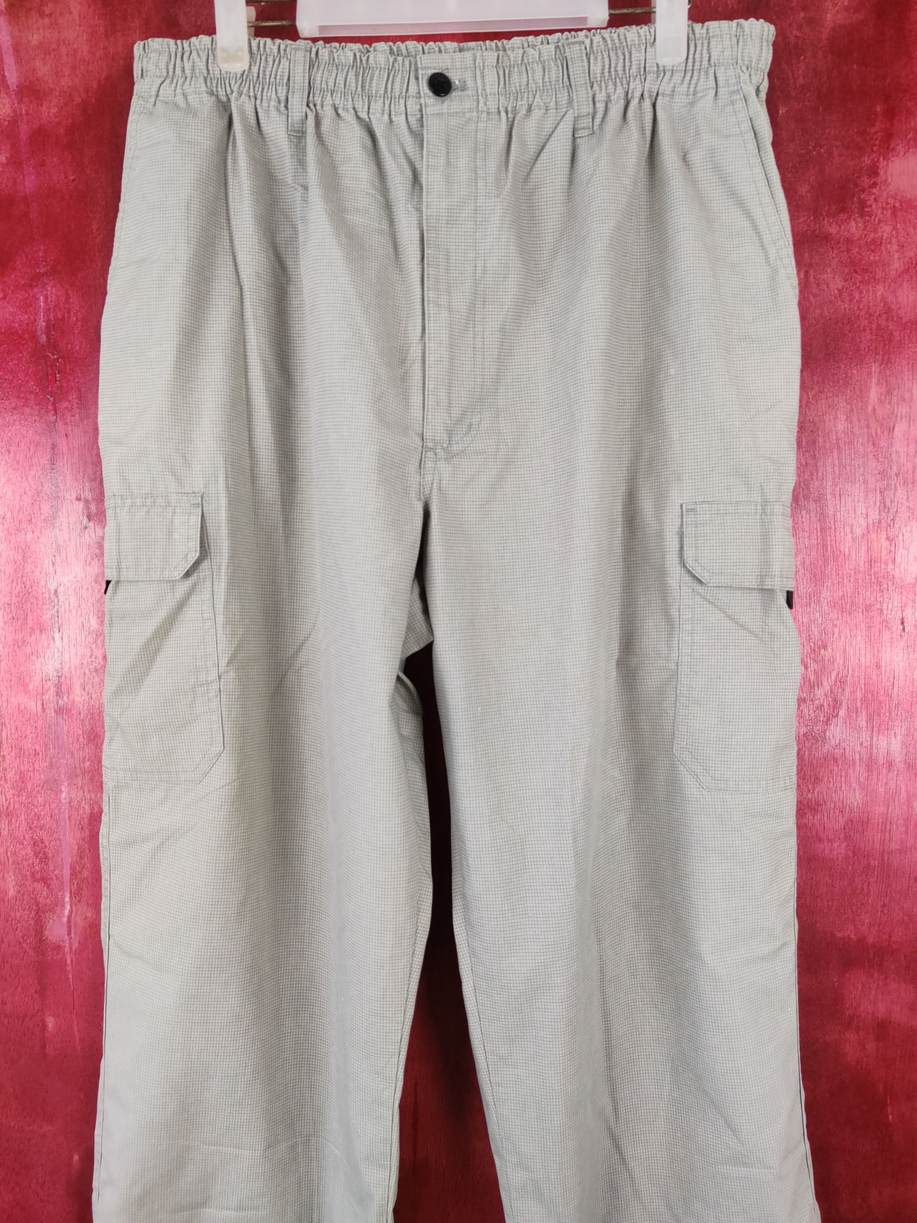 Japanese Brand × Vintage First Down Gray multi pocket tactical pant #4668 Size US 32 / EU 48 - 2 Thumbnail